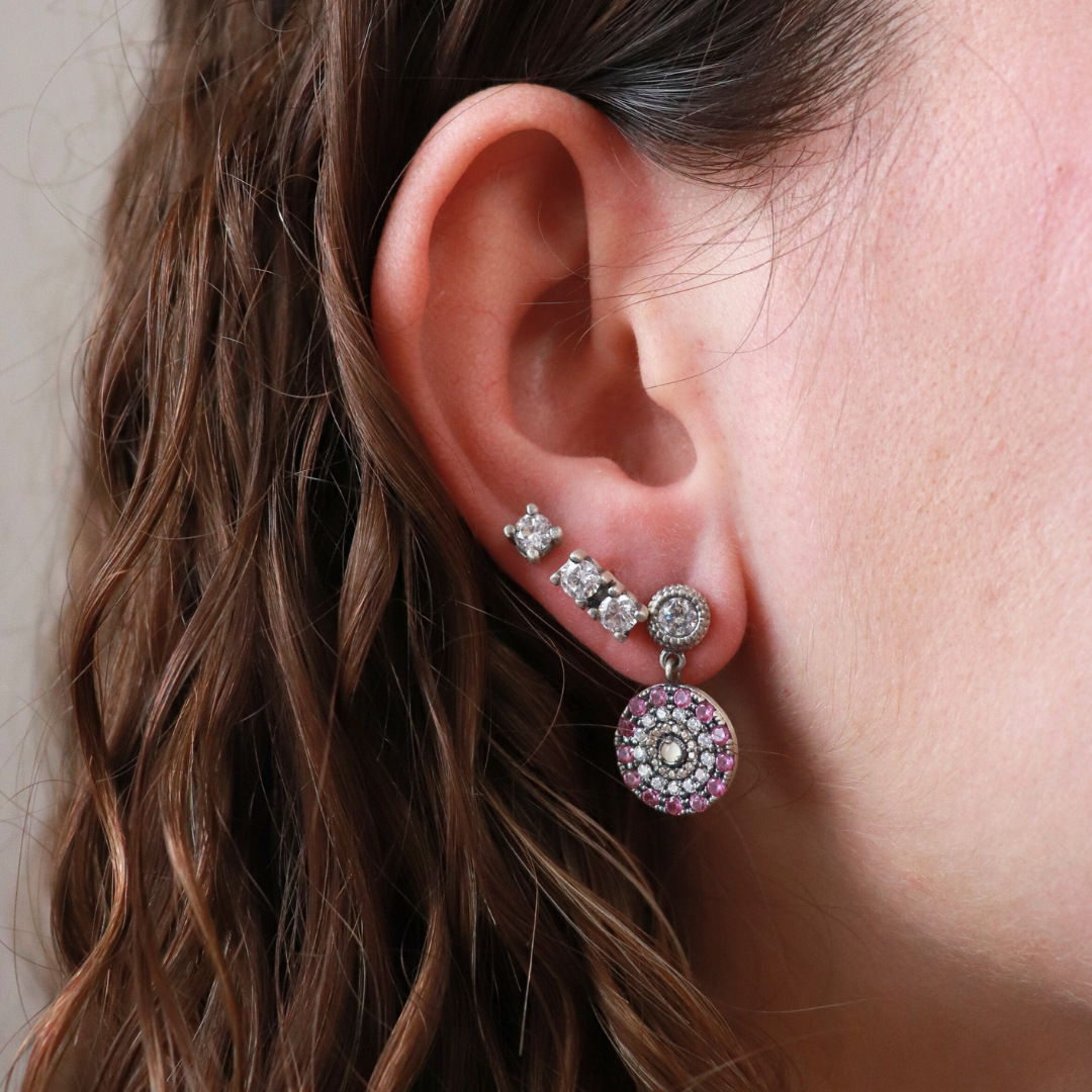 Pendientes Plata Circulo