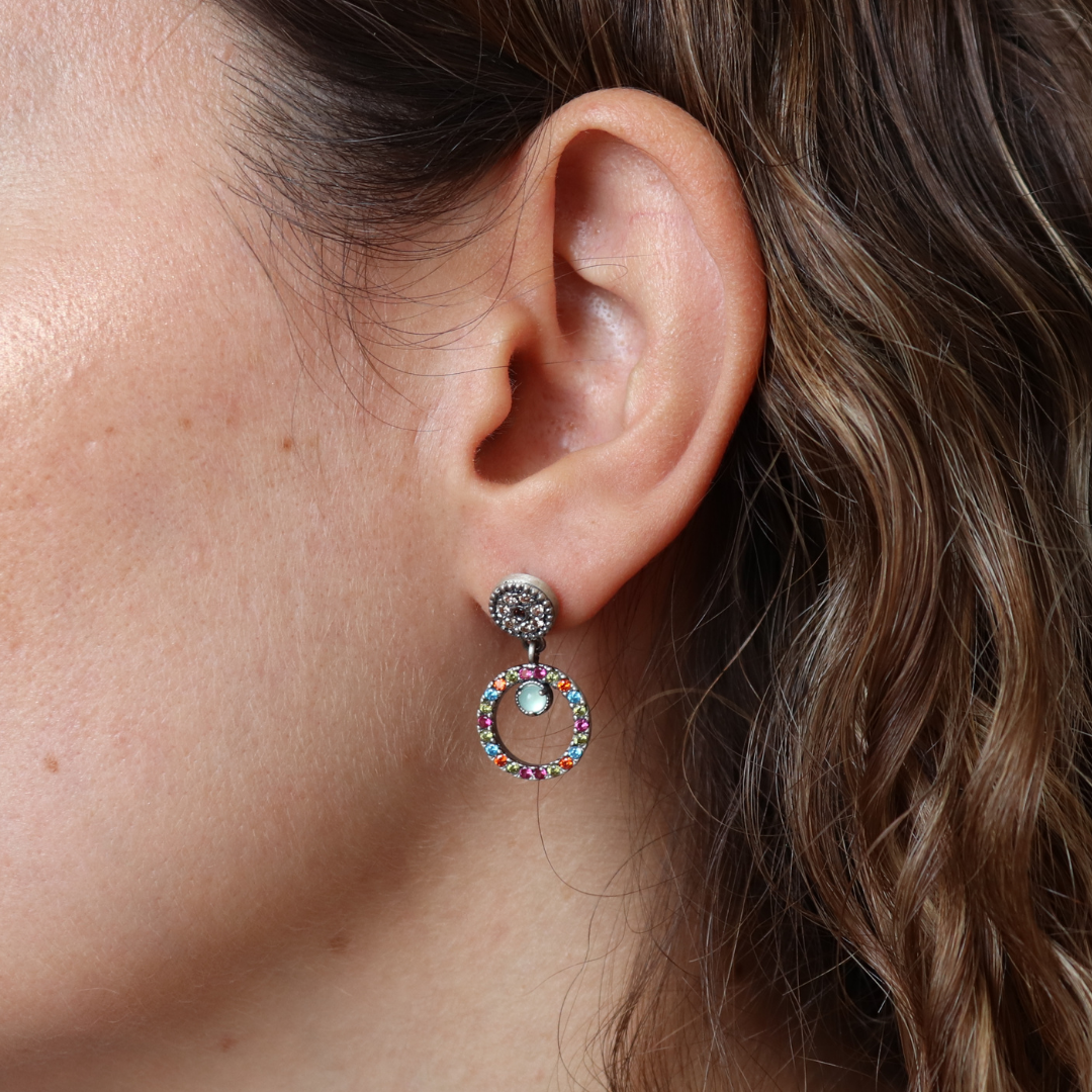 Pendientes Plata Skull