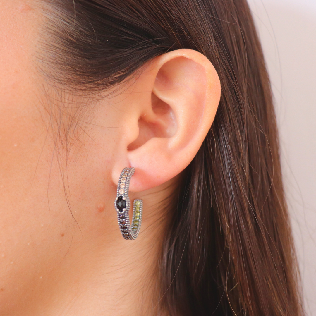 Pendientes criolla plata