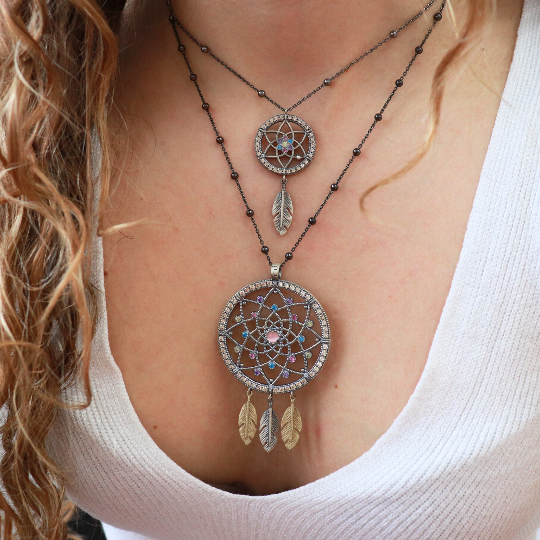 Colgante Plata Atrapasueños