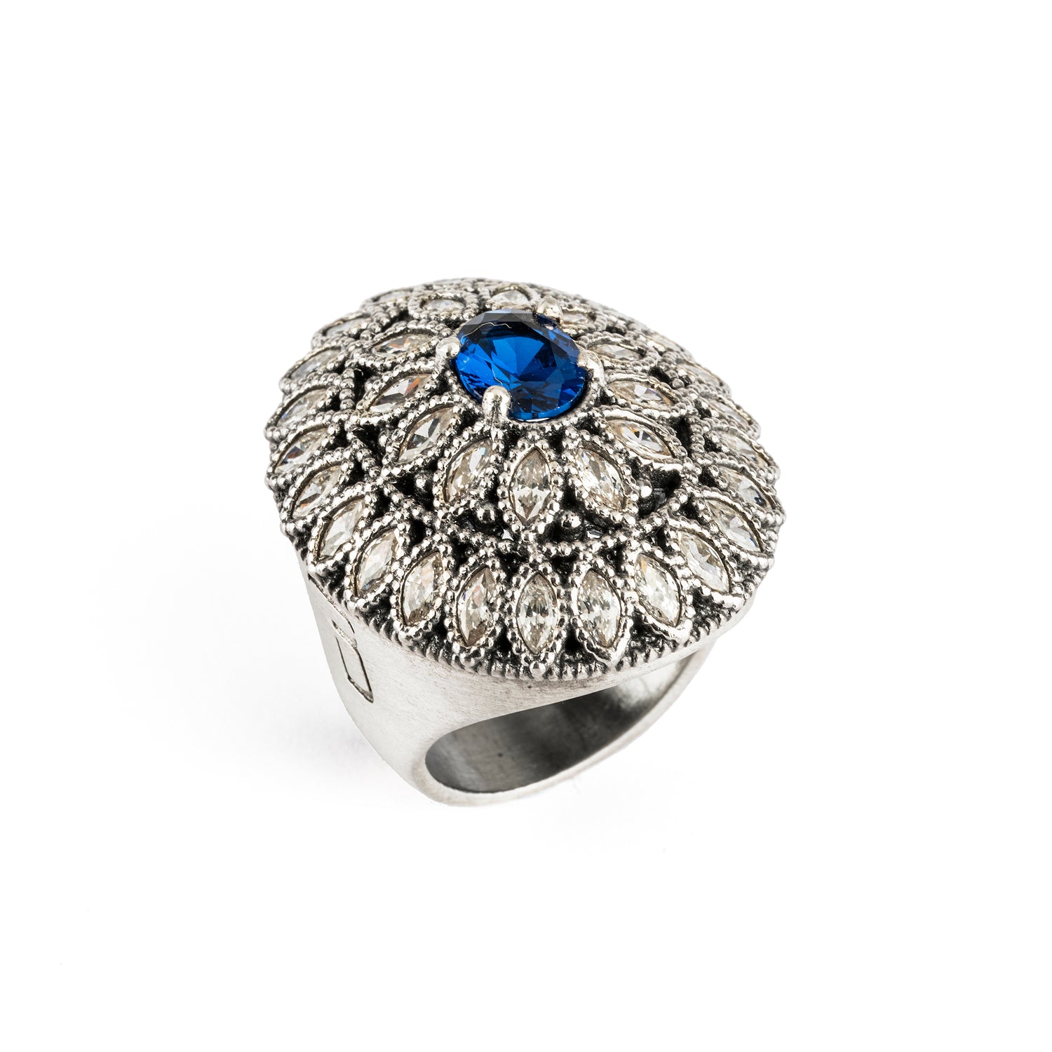 Anillo plata elegante