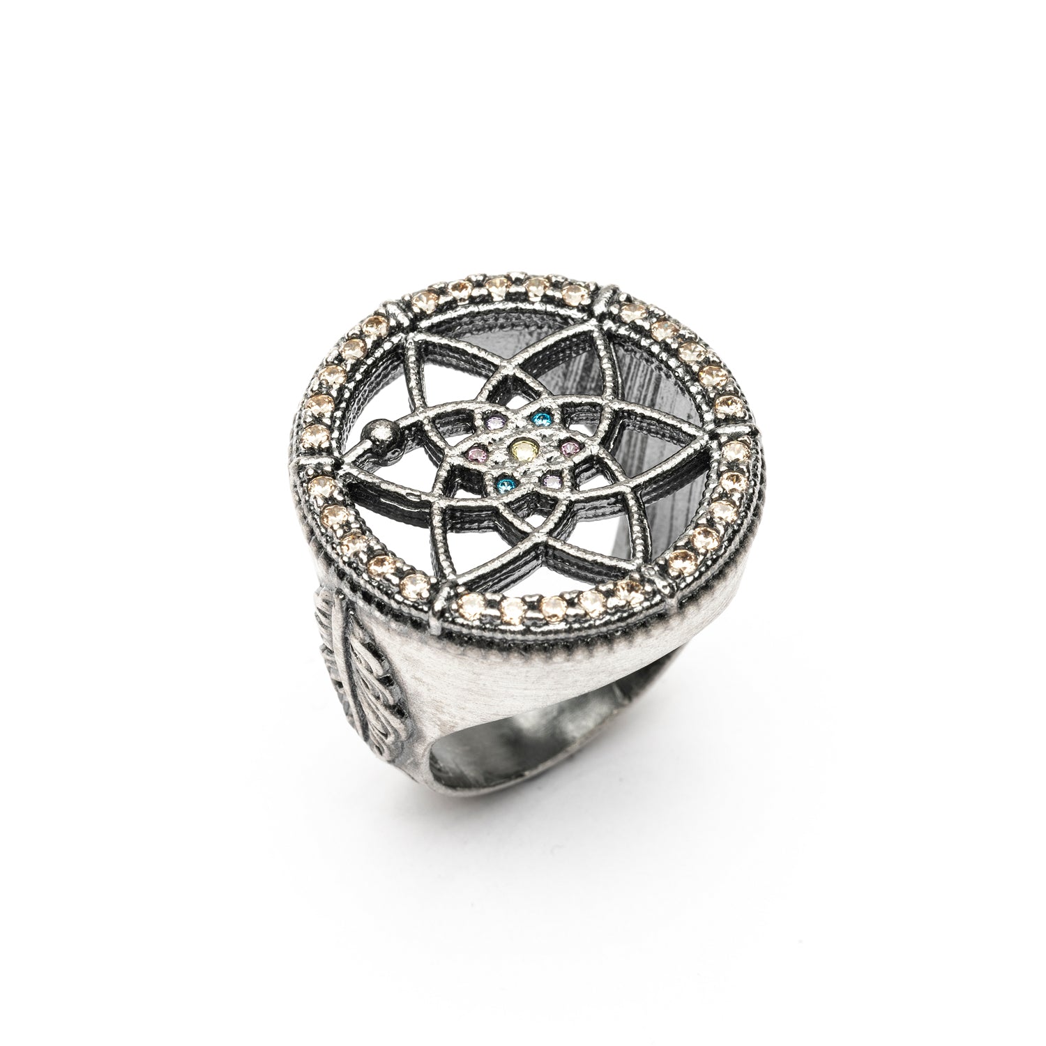 Anillo Plata Atrapasueños
