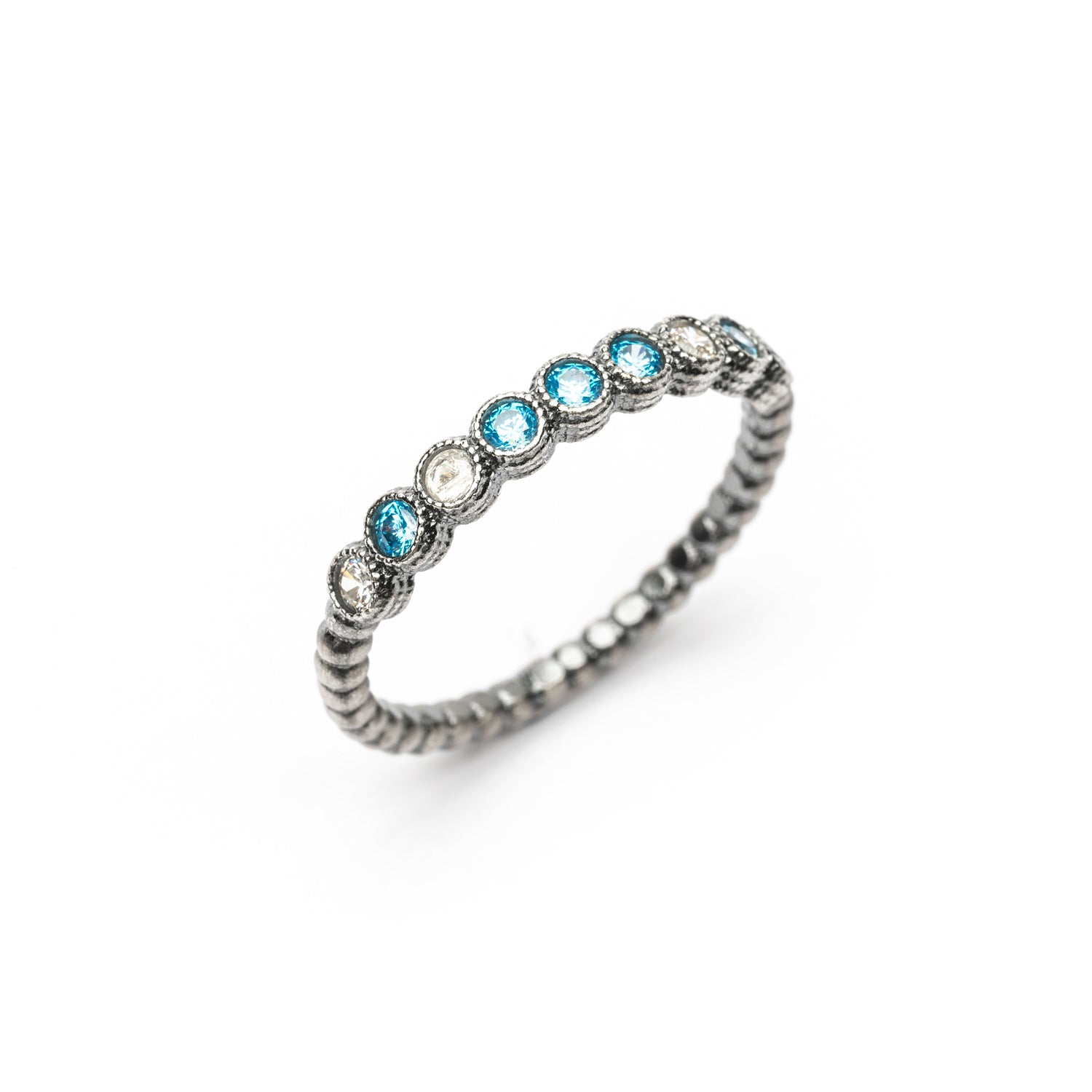 Anillo Plata Circonitas