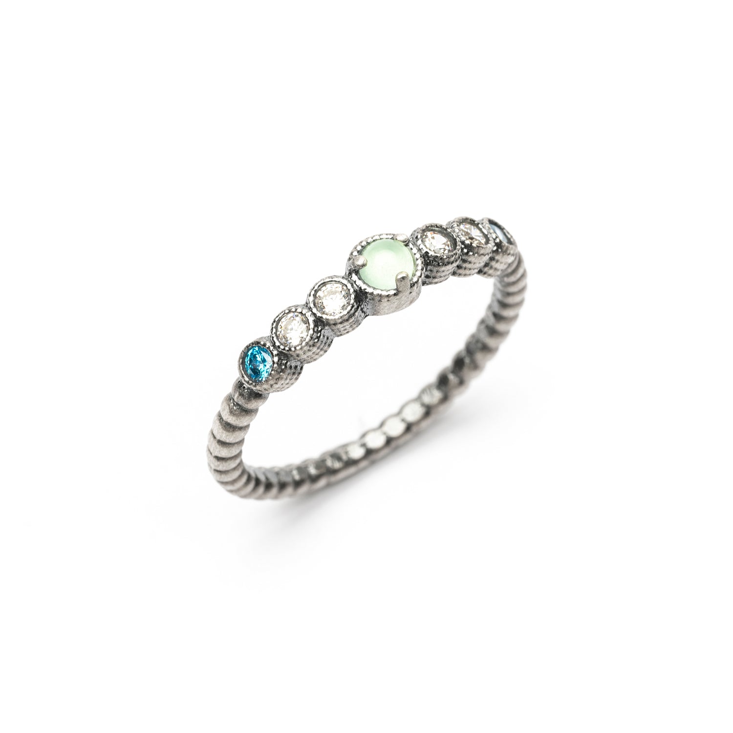 Anillo Plata Circonitas