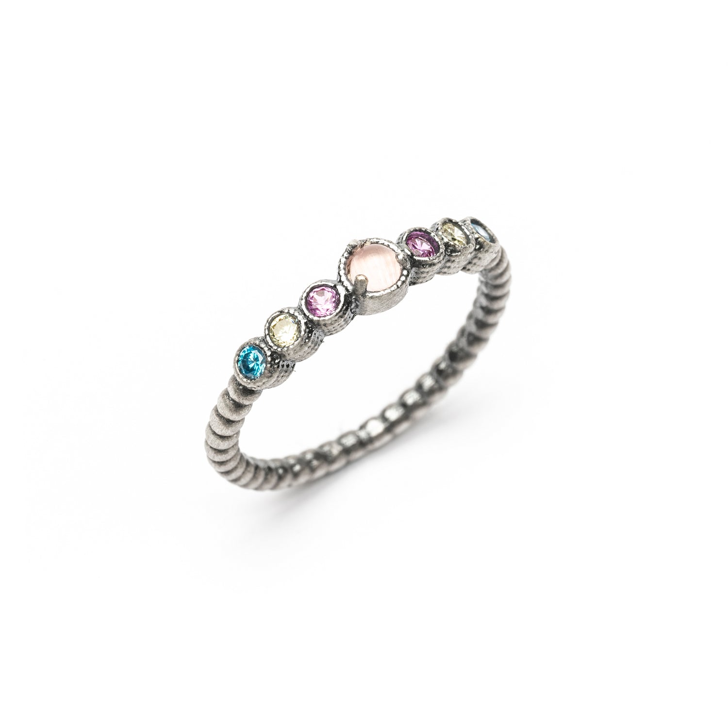 Anillo Plata Circonitas