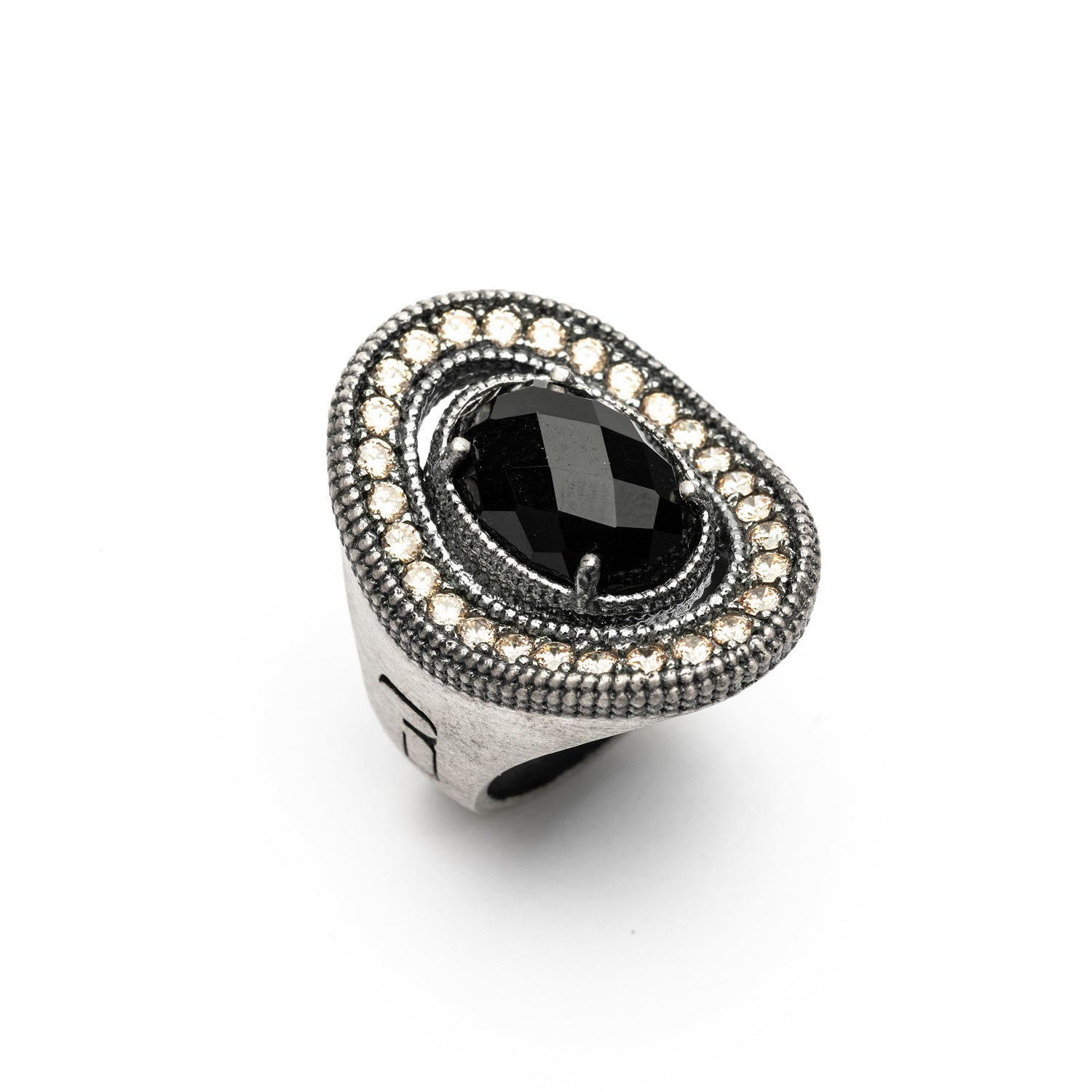 Anillo Plata Ovalado Orla Circonitas