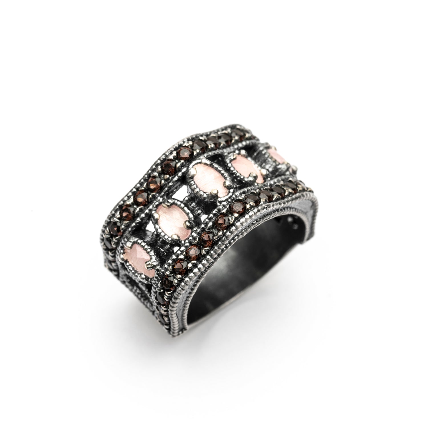 Anillo Plata Ondulado