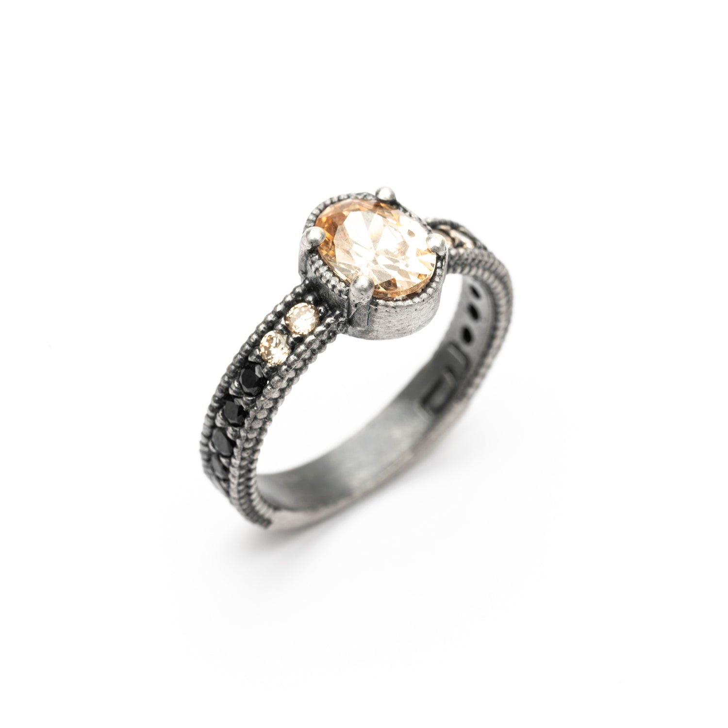 Anillo Plata Circonita