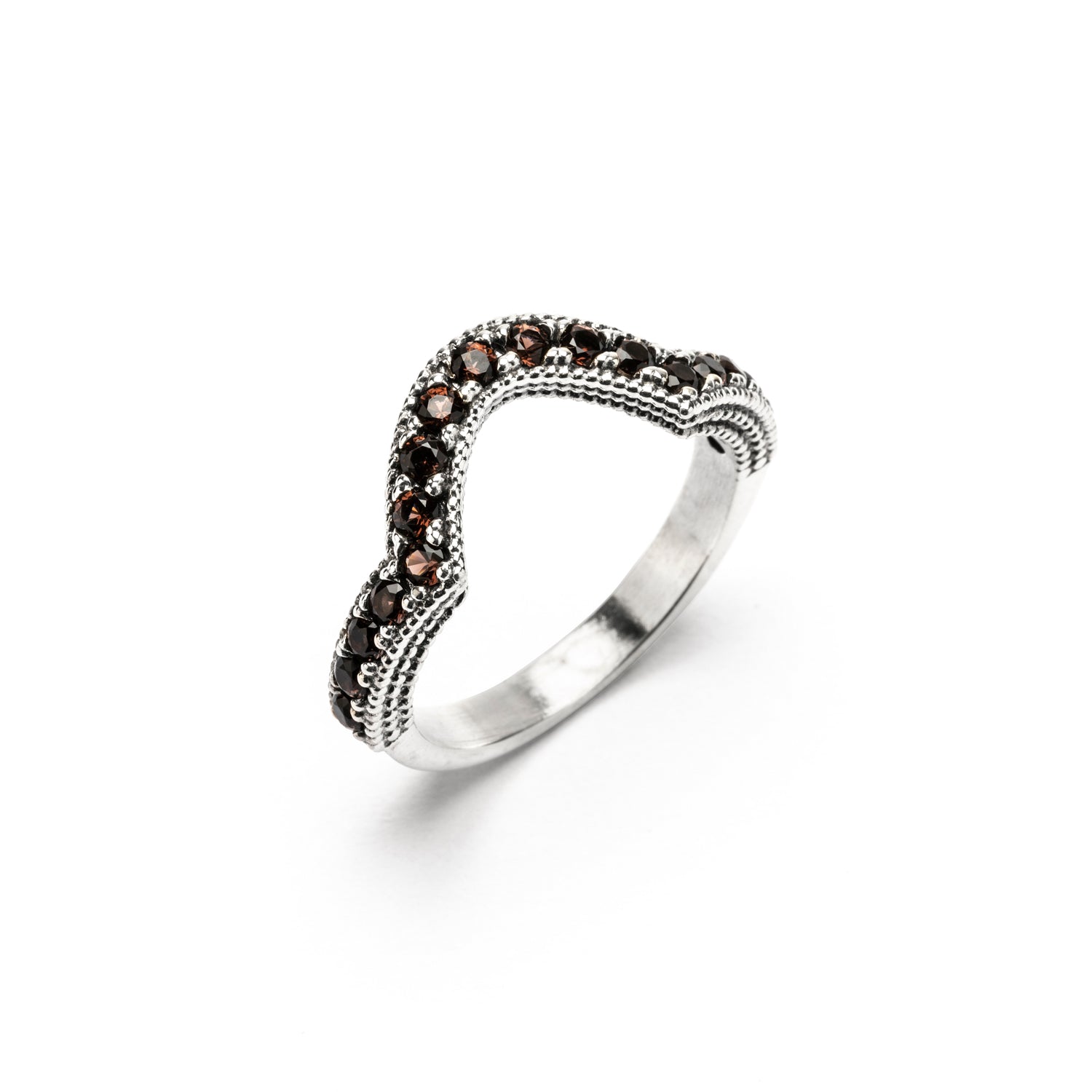 Anillo Plata Silueta