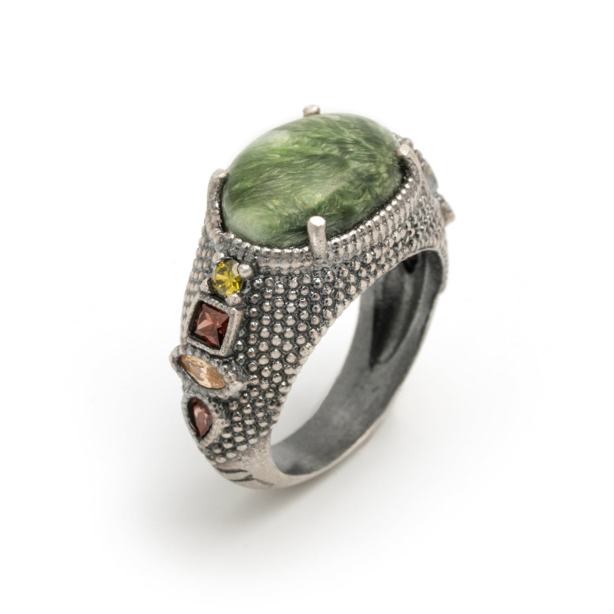 Anillo plata seraphinite