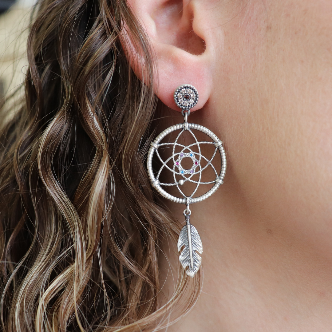 Pendientes Plata Atrapasueños
