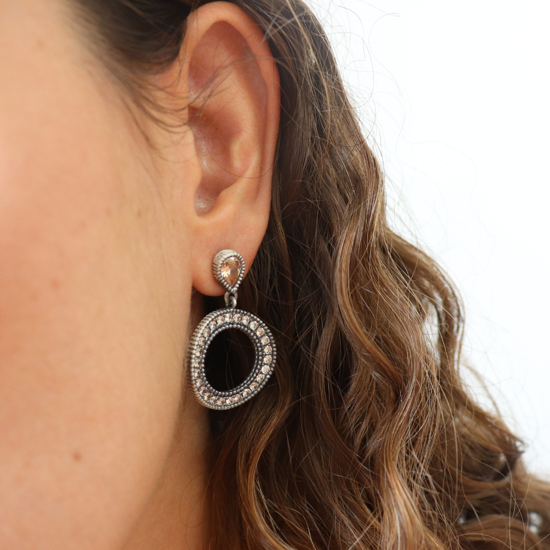 Pendientes Plata Aro Ondulado