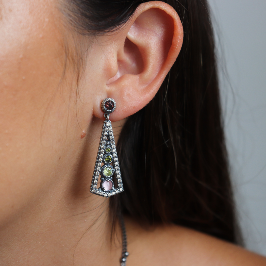 Pendientes Largos Plata