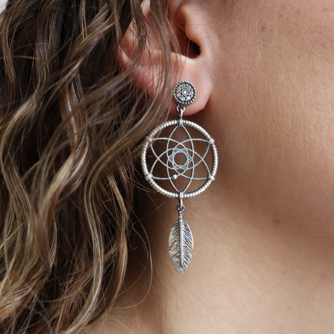 Pendientes Plata Atrapasueños