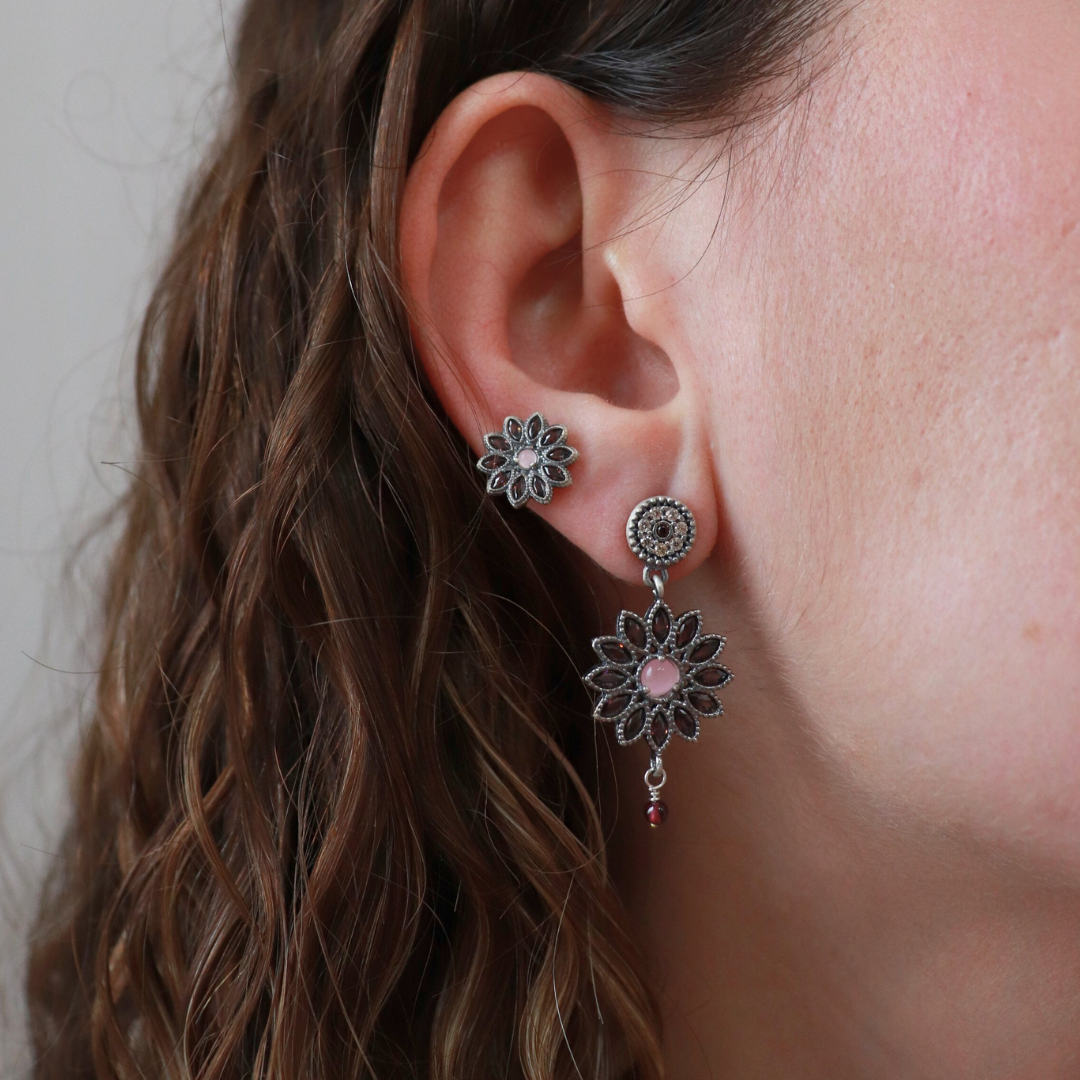Pendientes Plata Navette