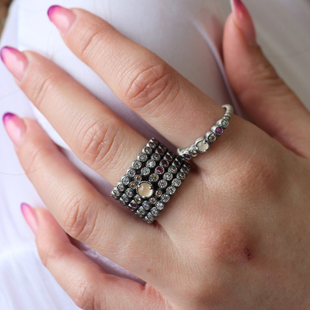 Anillo Plata Circonitas