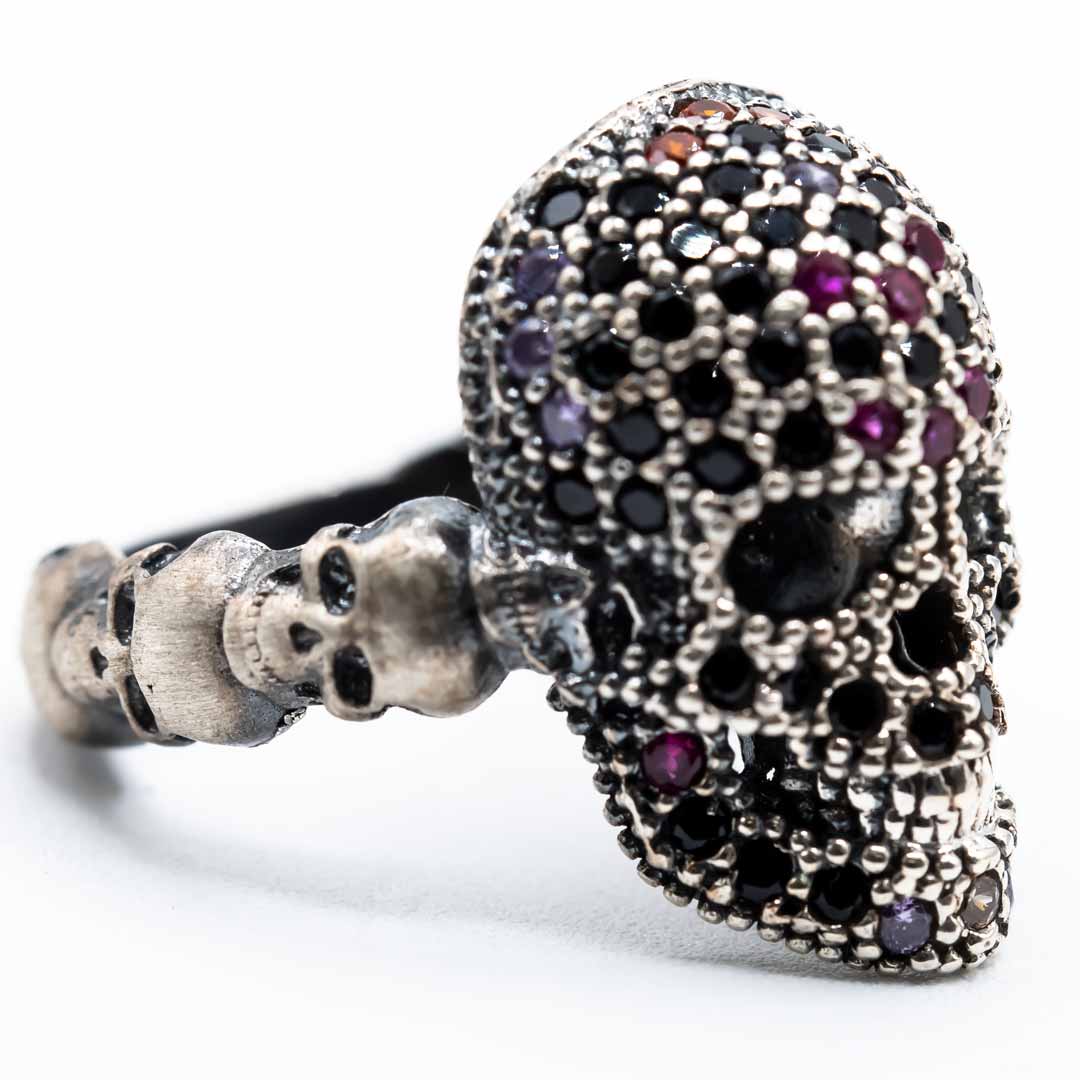 Anillo Calavera Plata