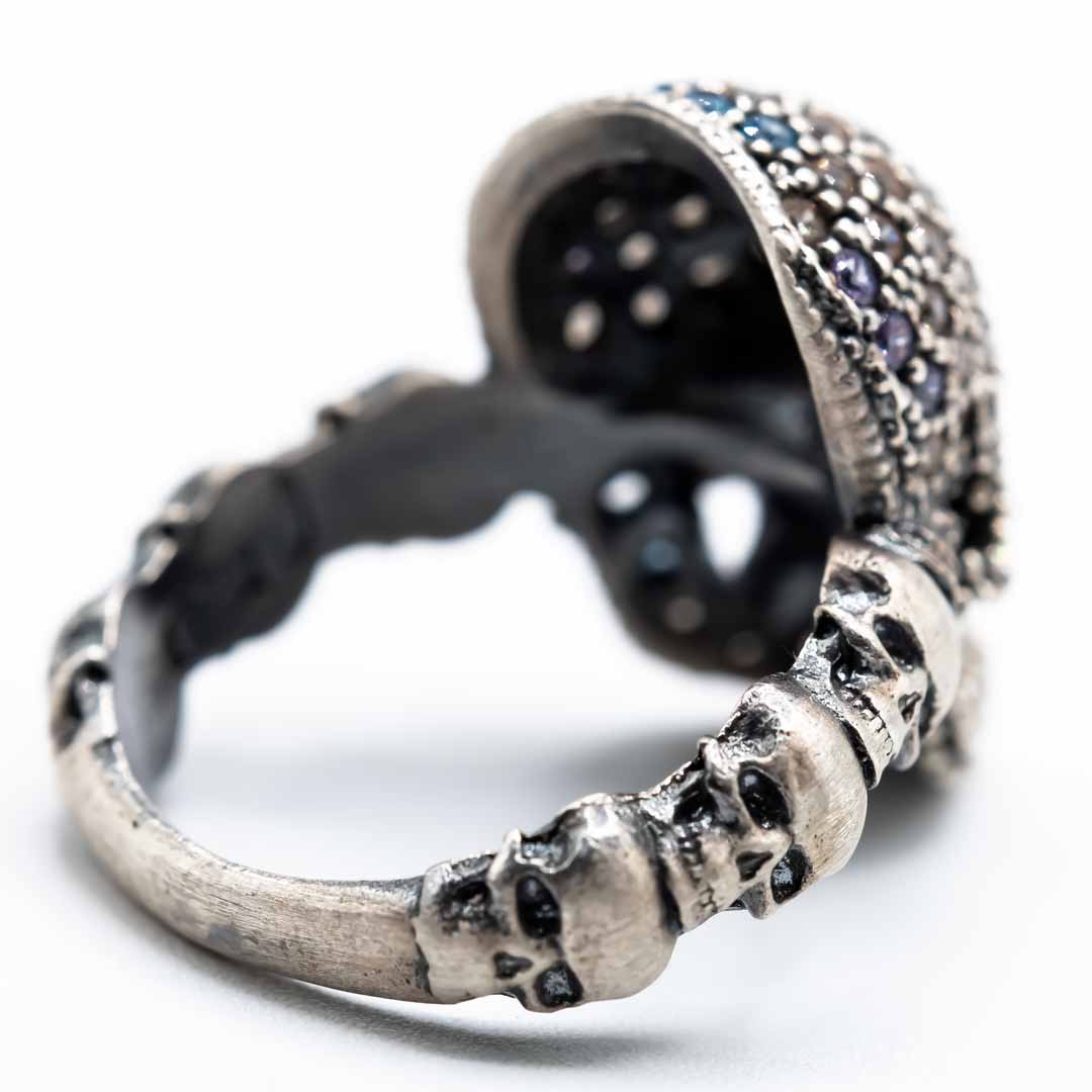 Anillo Calavera Plata