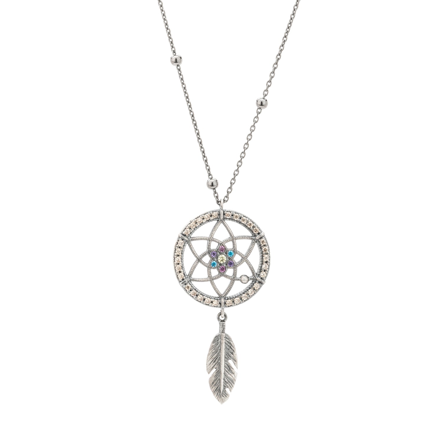 Colgante Plata Atrapasueños