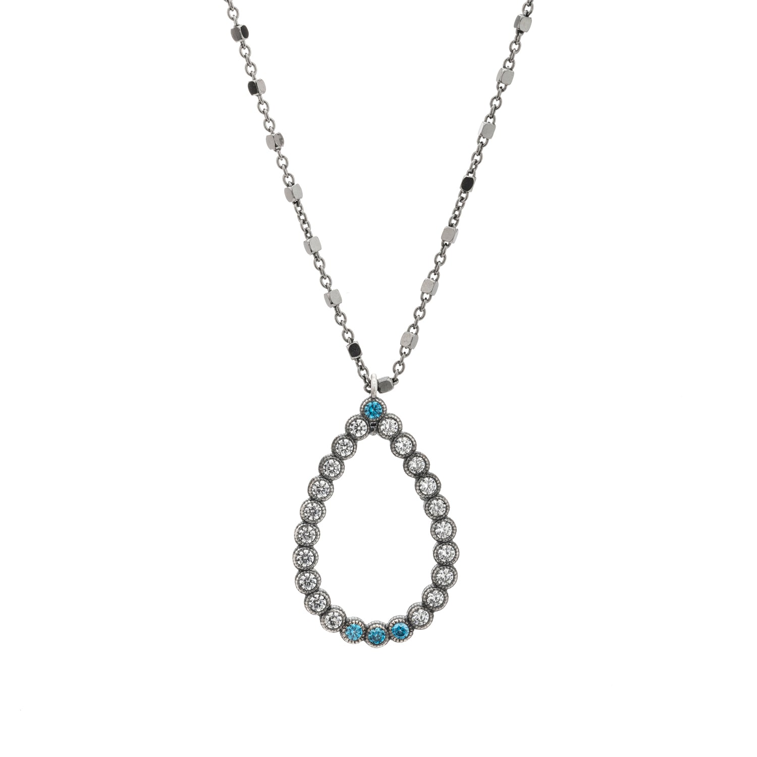 Colgante Plata Gota de Aros