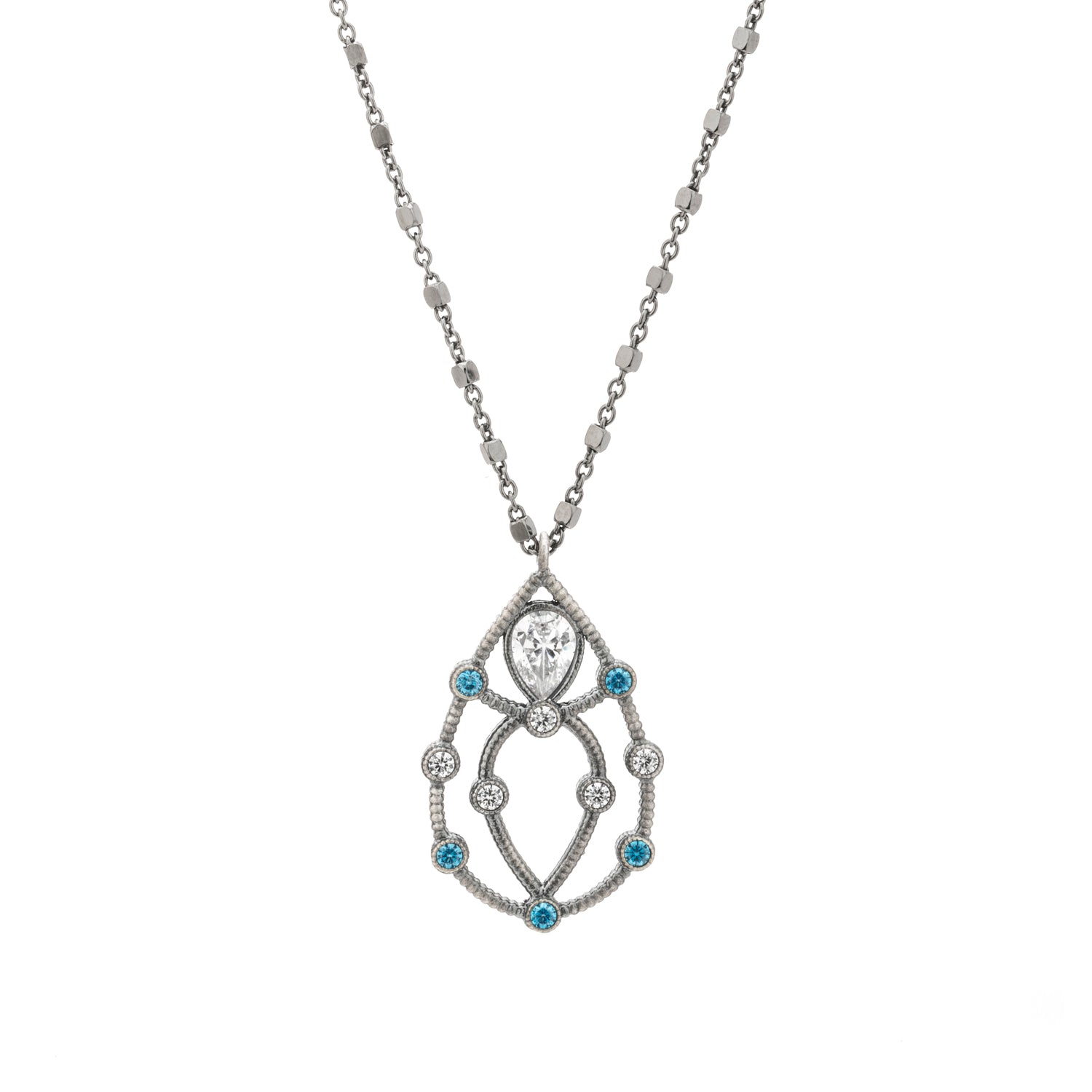 Colgante Plata Gota Figuras