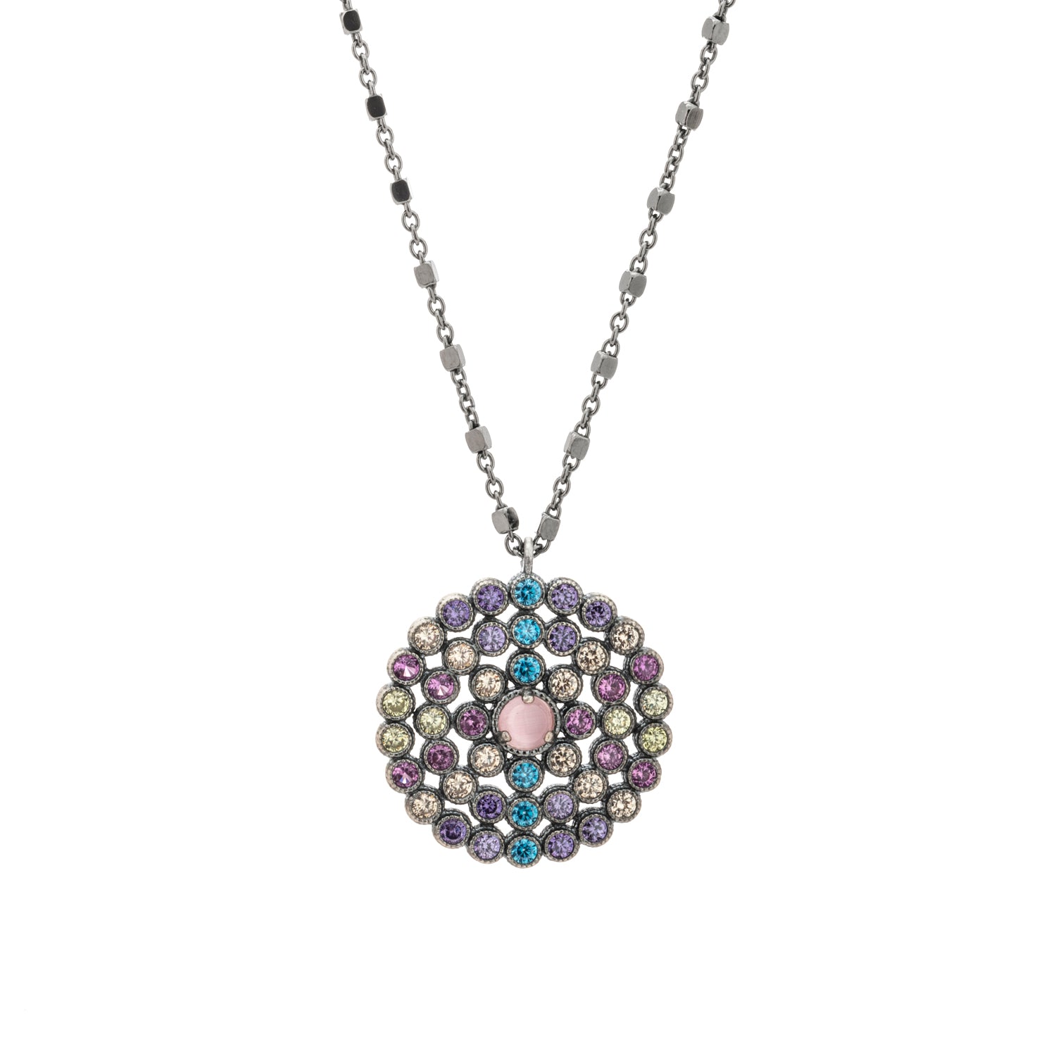 Colgante Plata Circulo