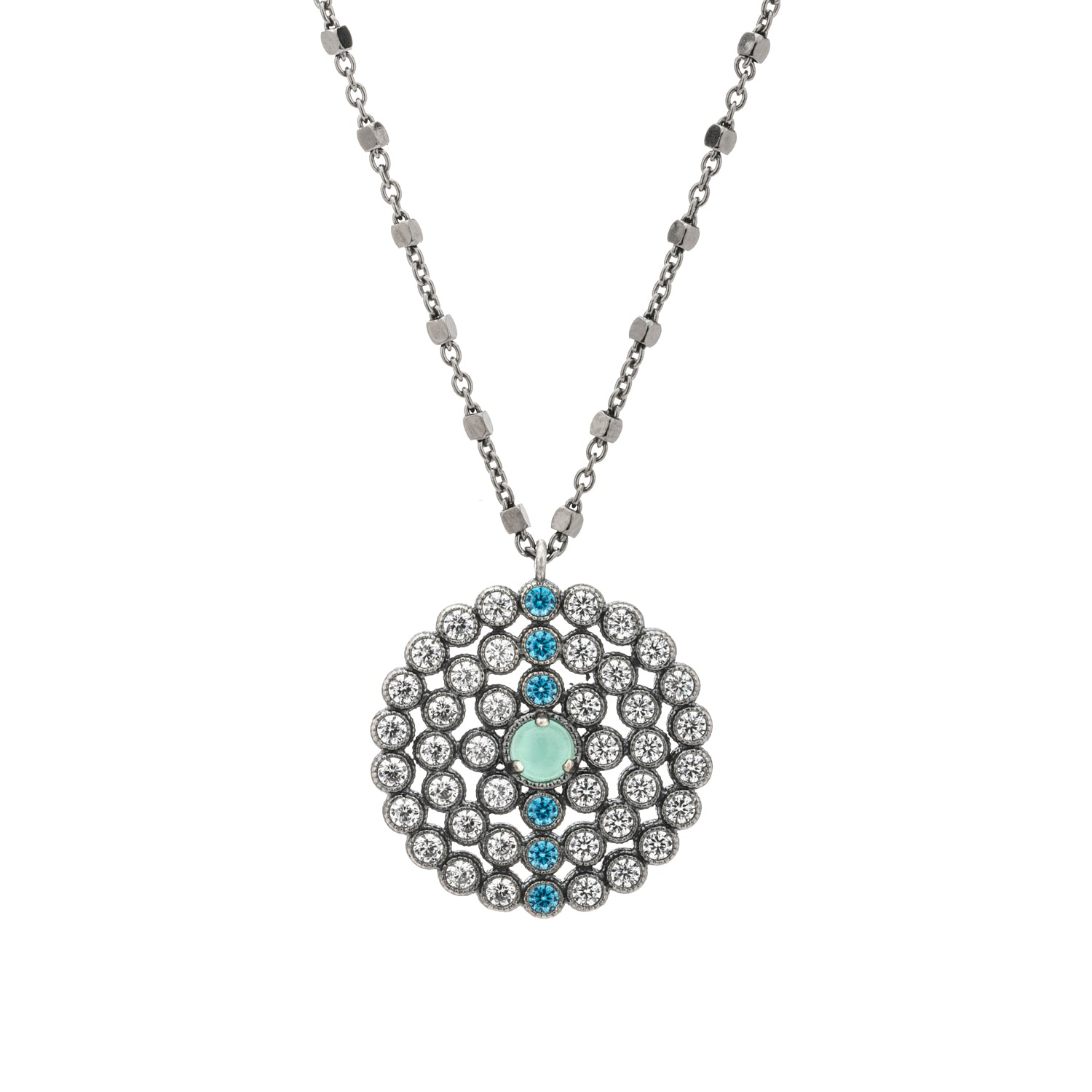Colgante Plata Circulo