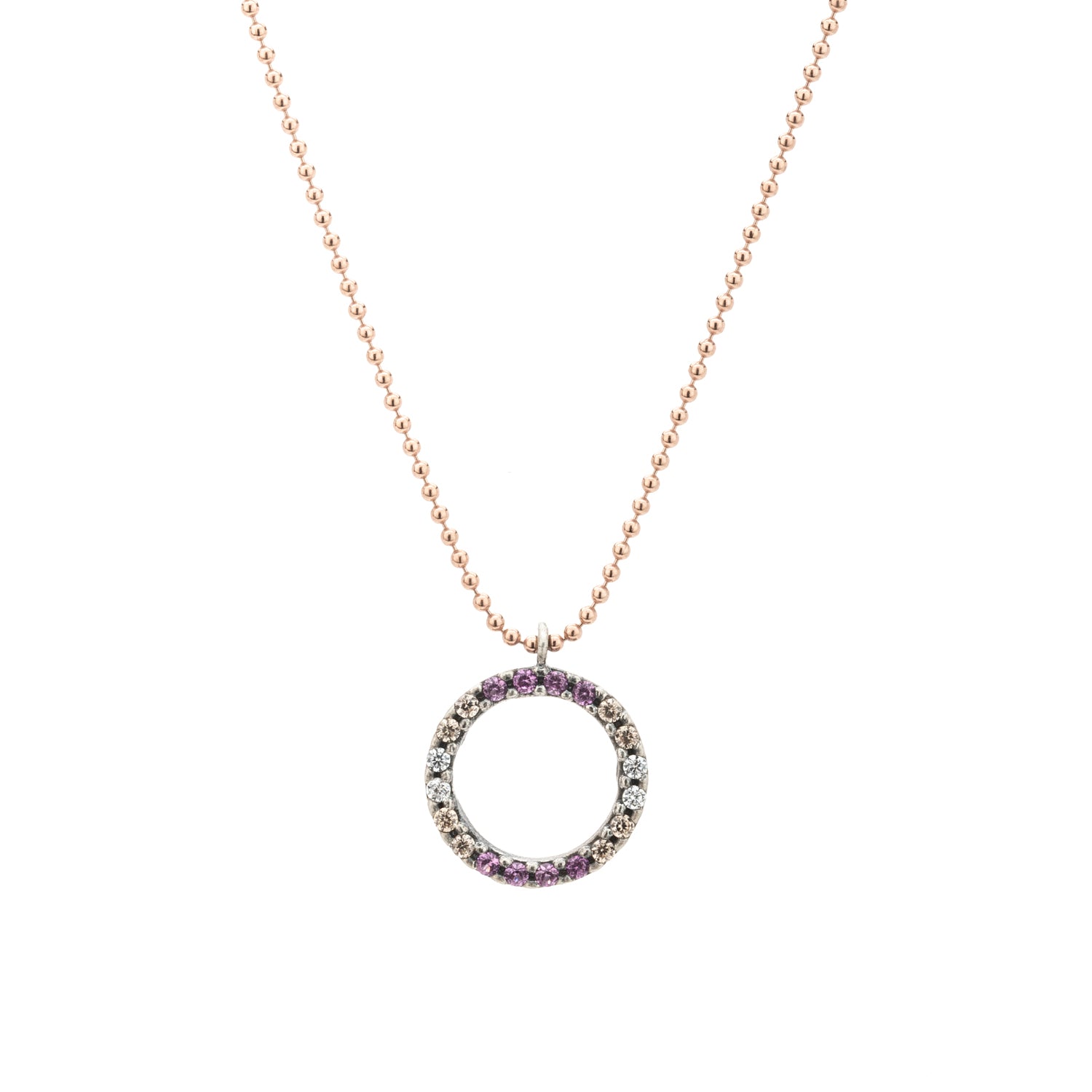 Colgante Plata Aro Circonitas