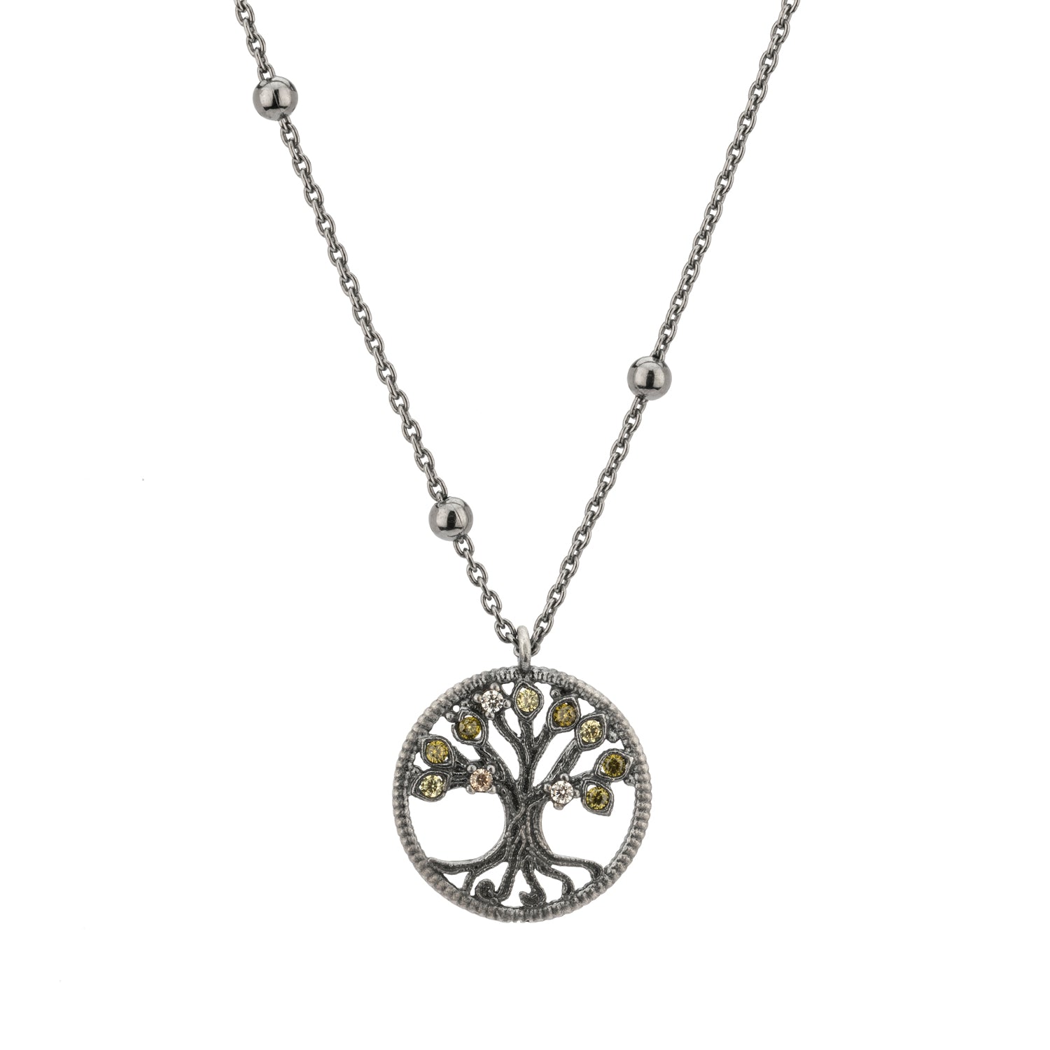 Colgante Plata Árbol