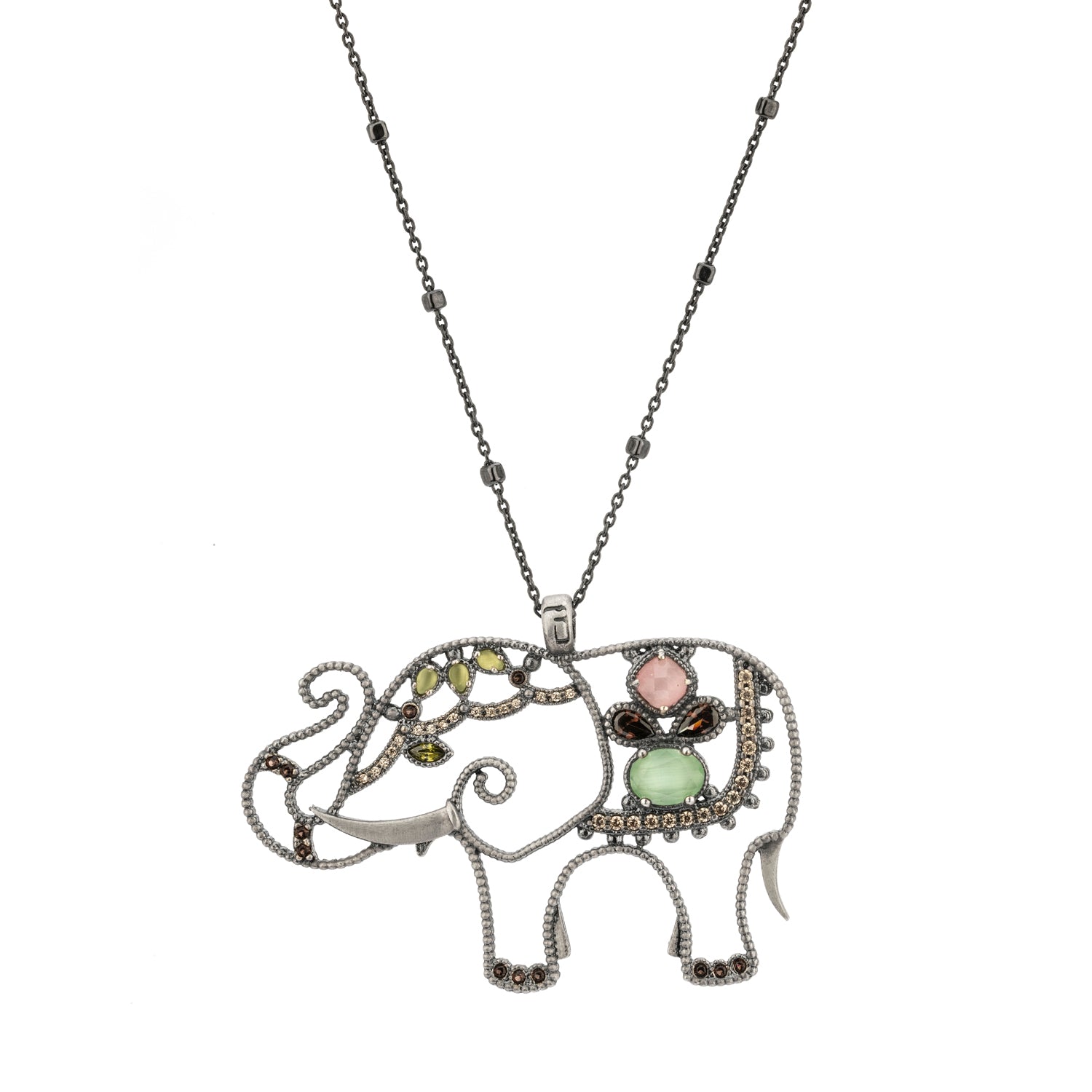 Colgante Plata Elefante