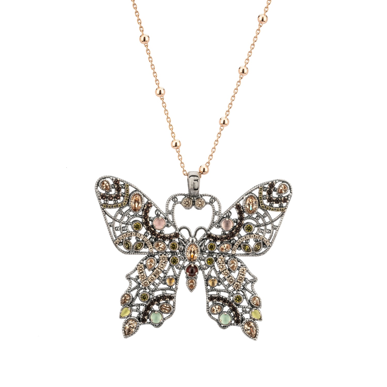 Colgante Plata Mariposa