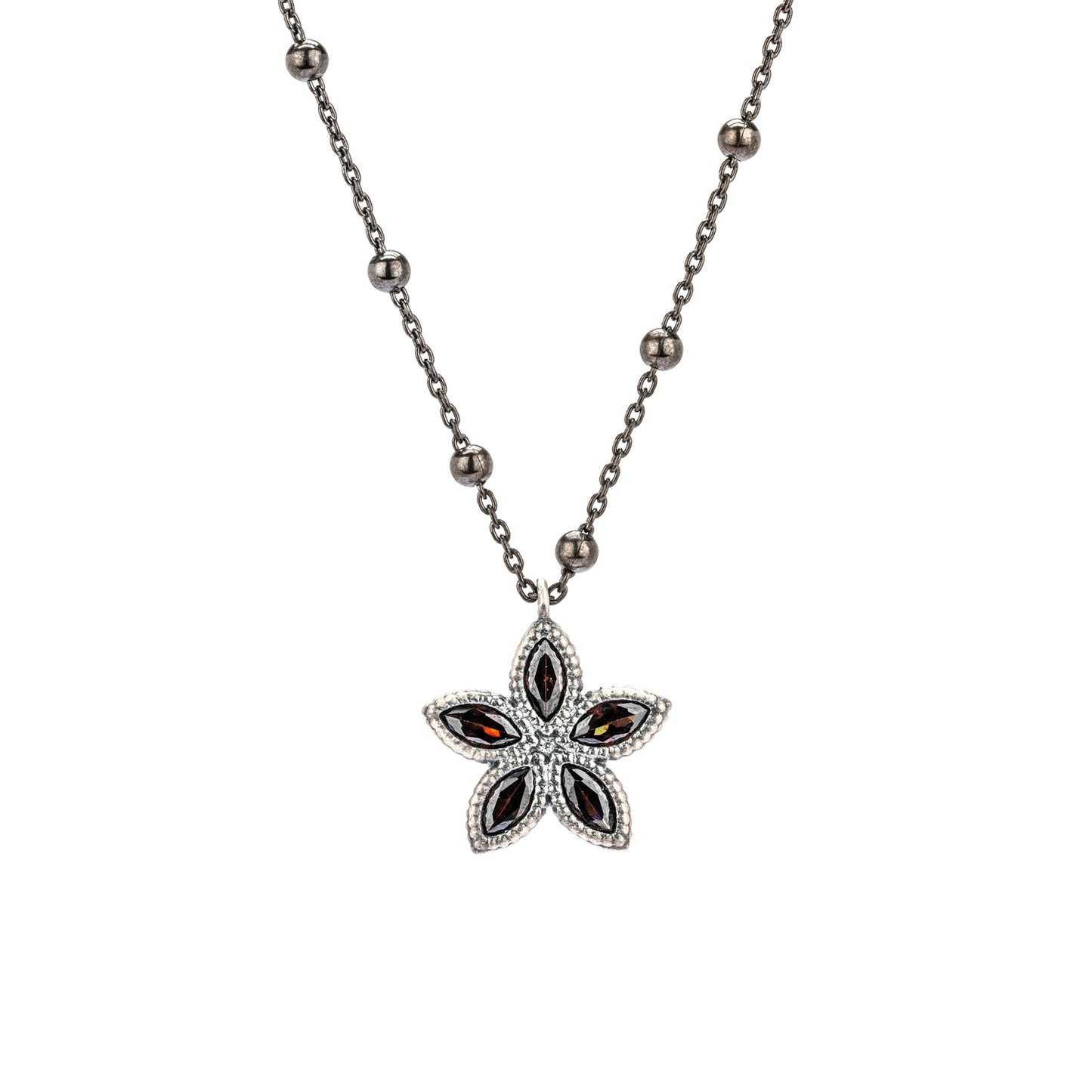 C926 COLGANTE NAVETTES CIRCONITAS BROWN