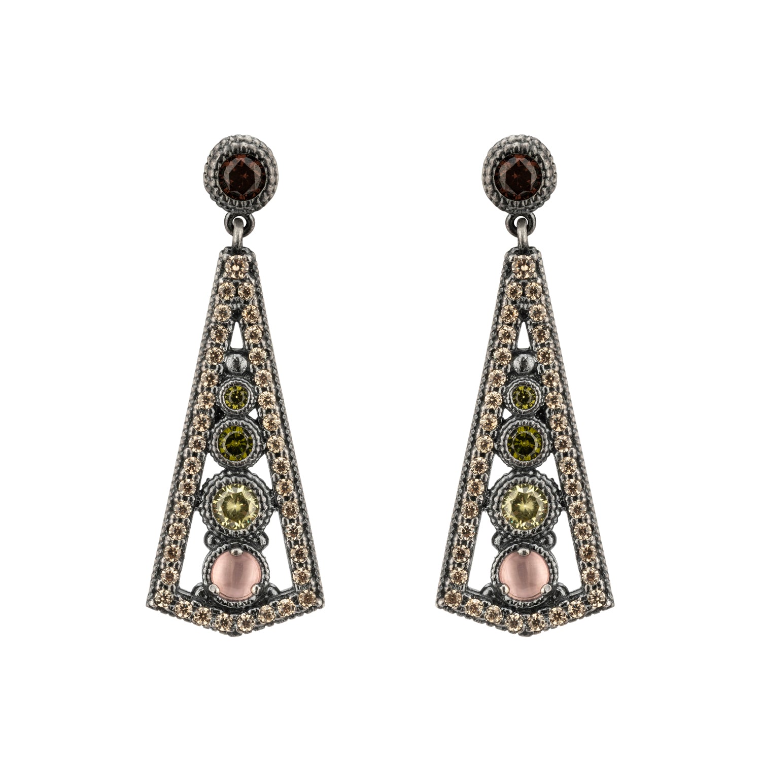 Pendientes Largos Plata