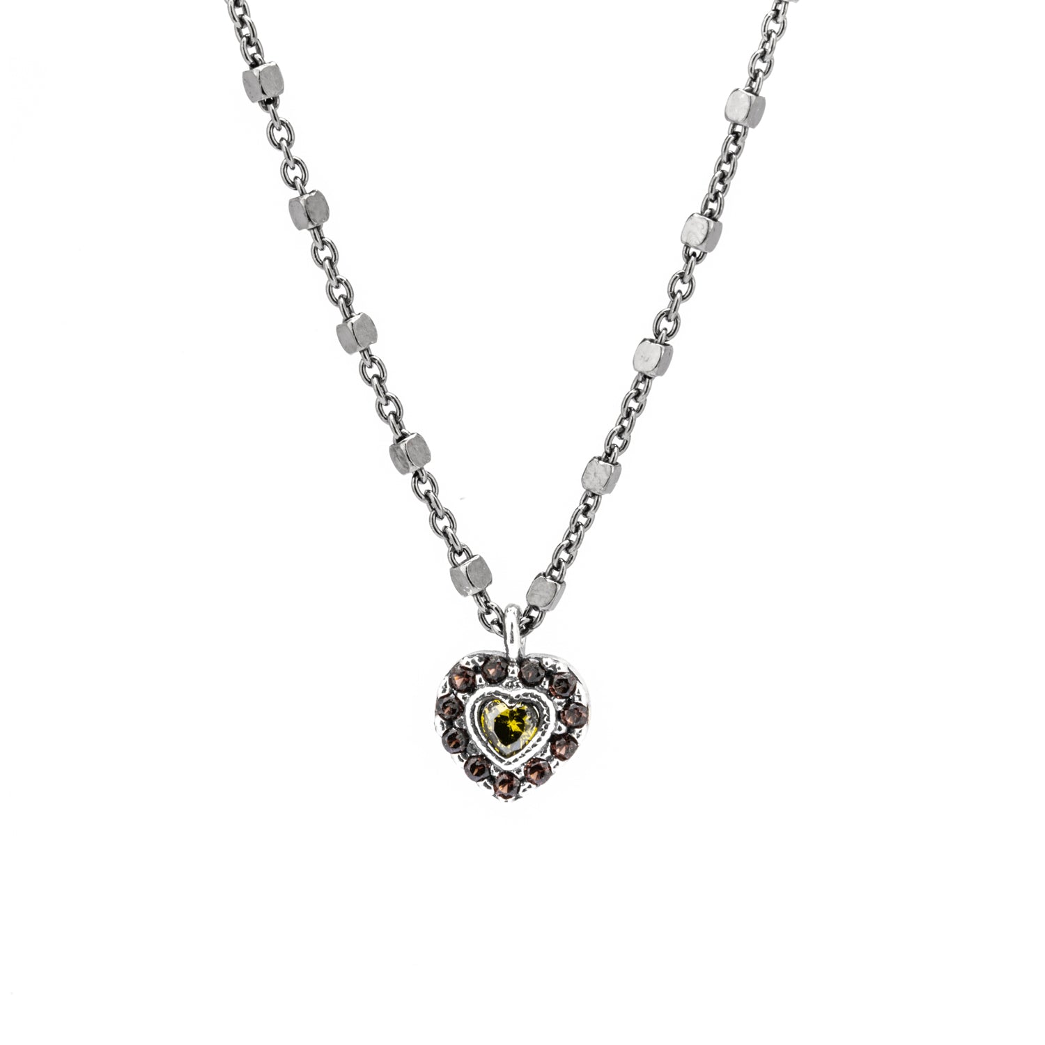Colgante plata pequeno corazon