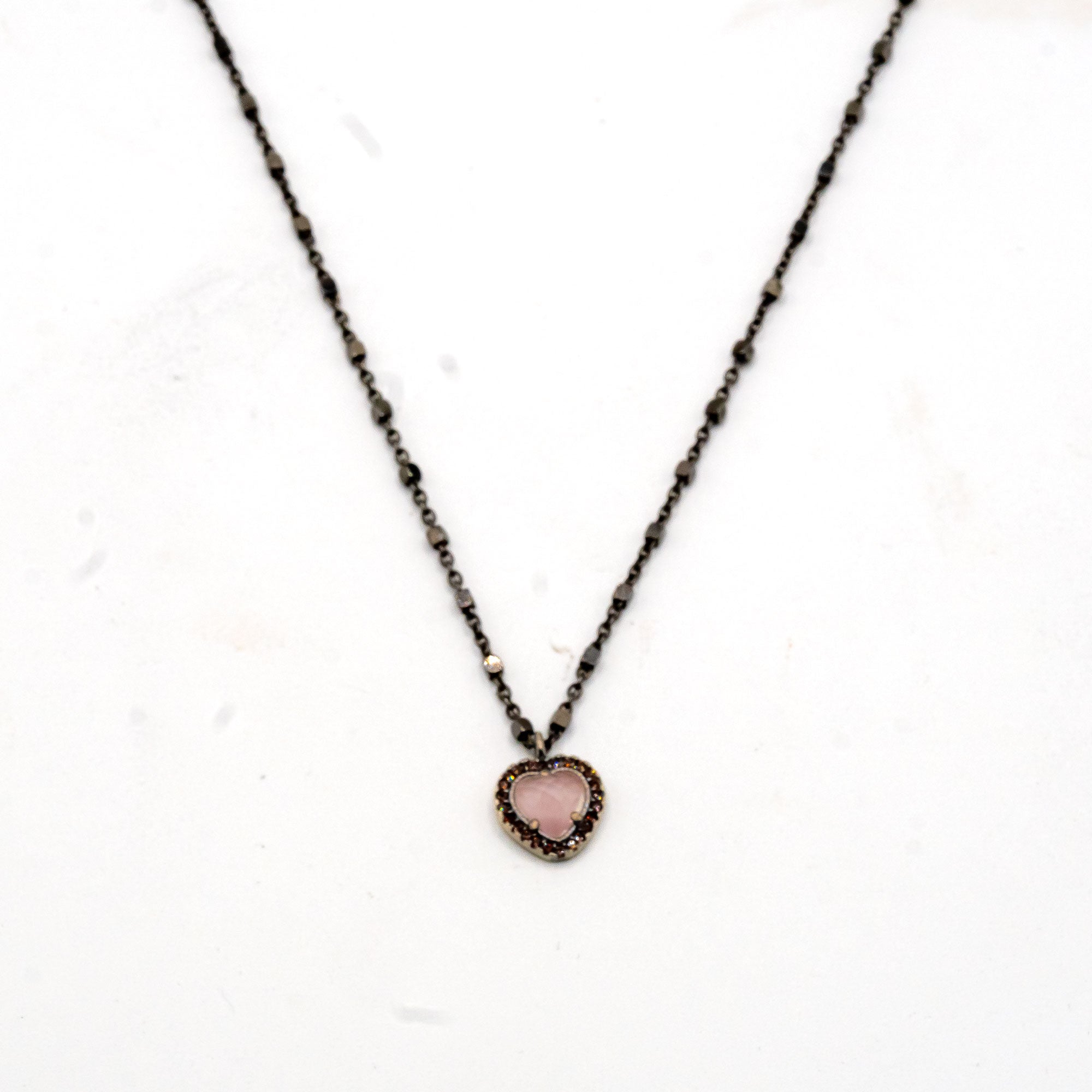 Collar De Corazón De Plata Colgante De Corazón Pequeño - España