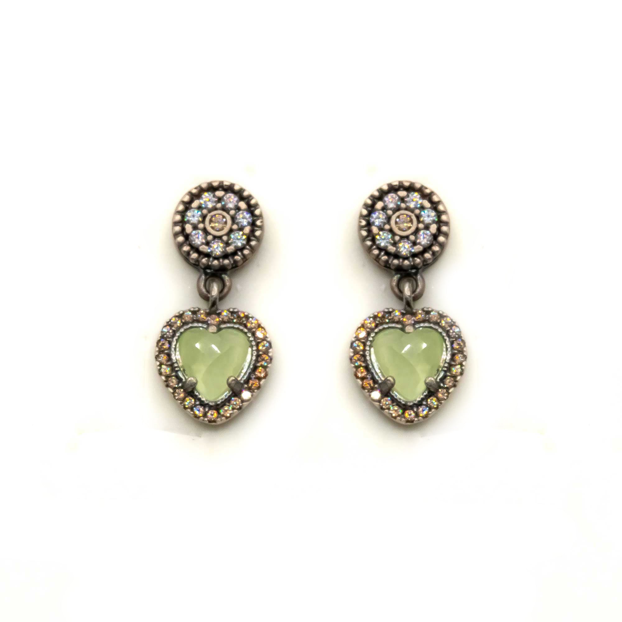 Pendientes Plata Corazón