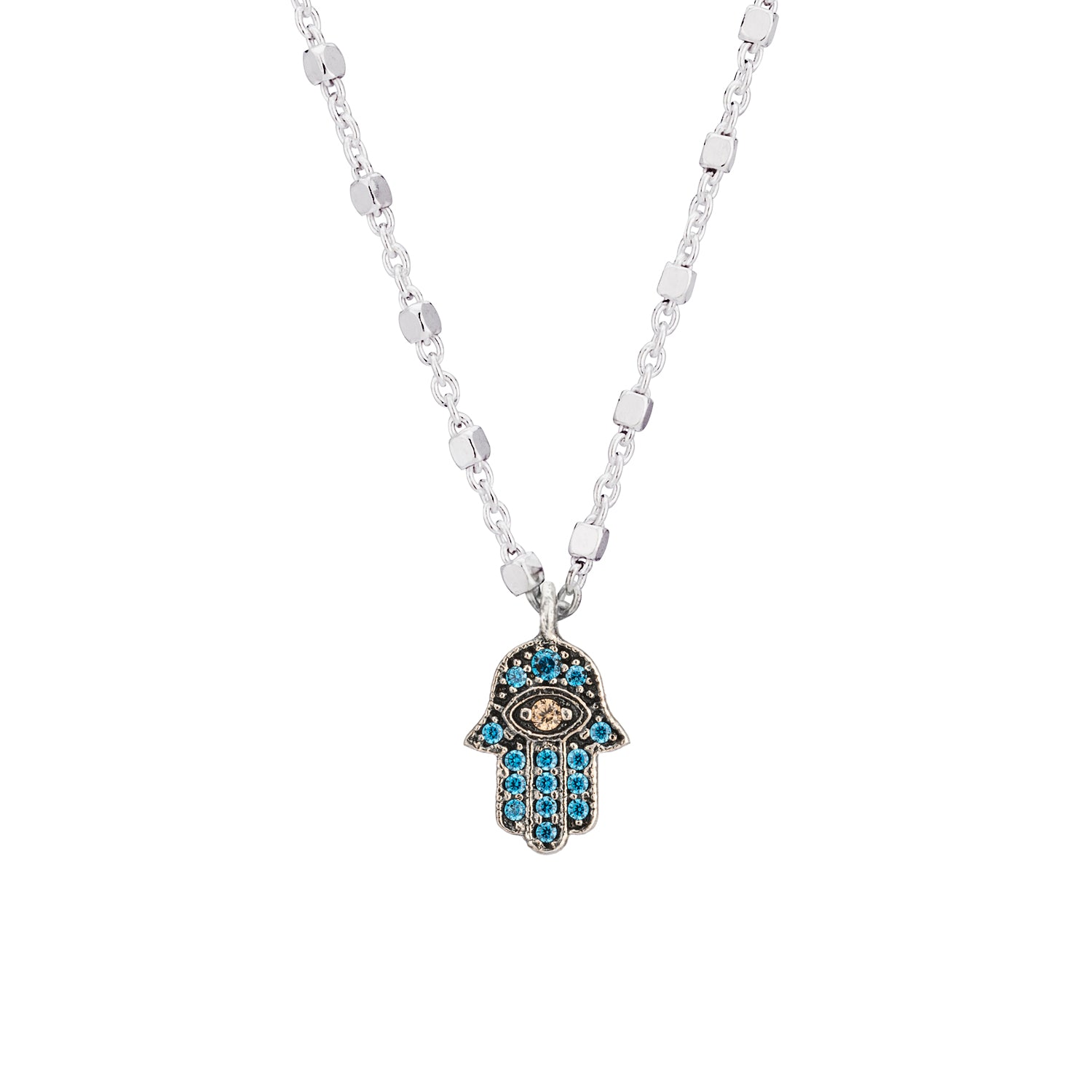 Colgante plata fátima mini