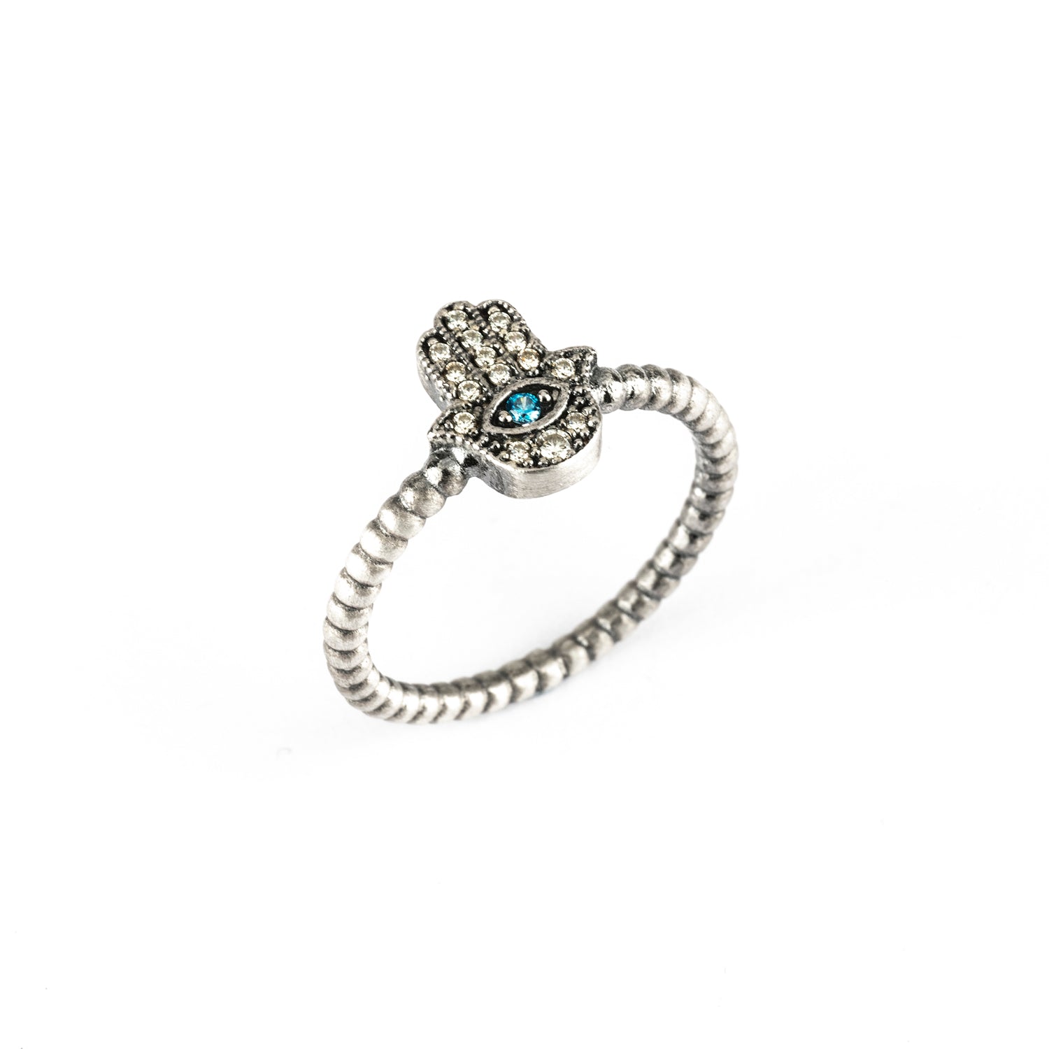 Anillo plata fátima mini