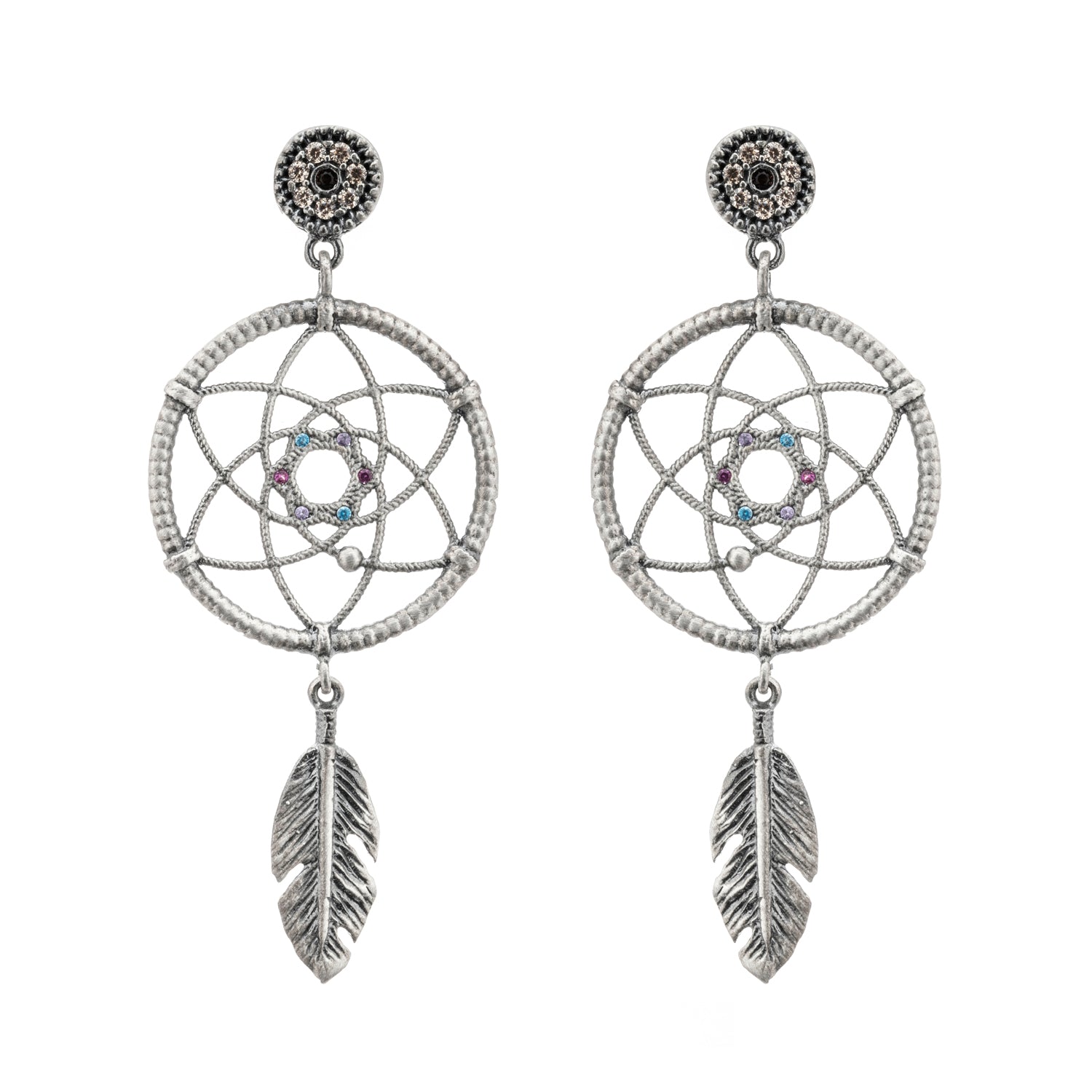 Pendientes Plata Atrapasueños