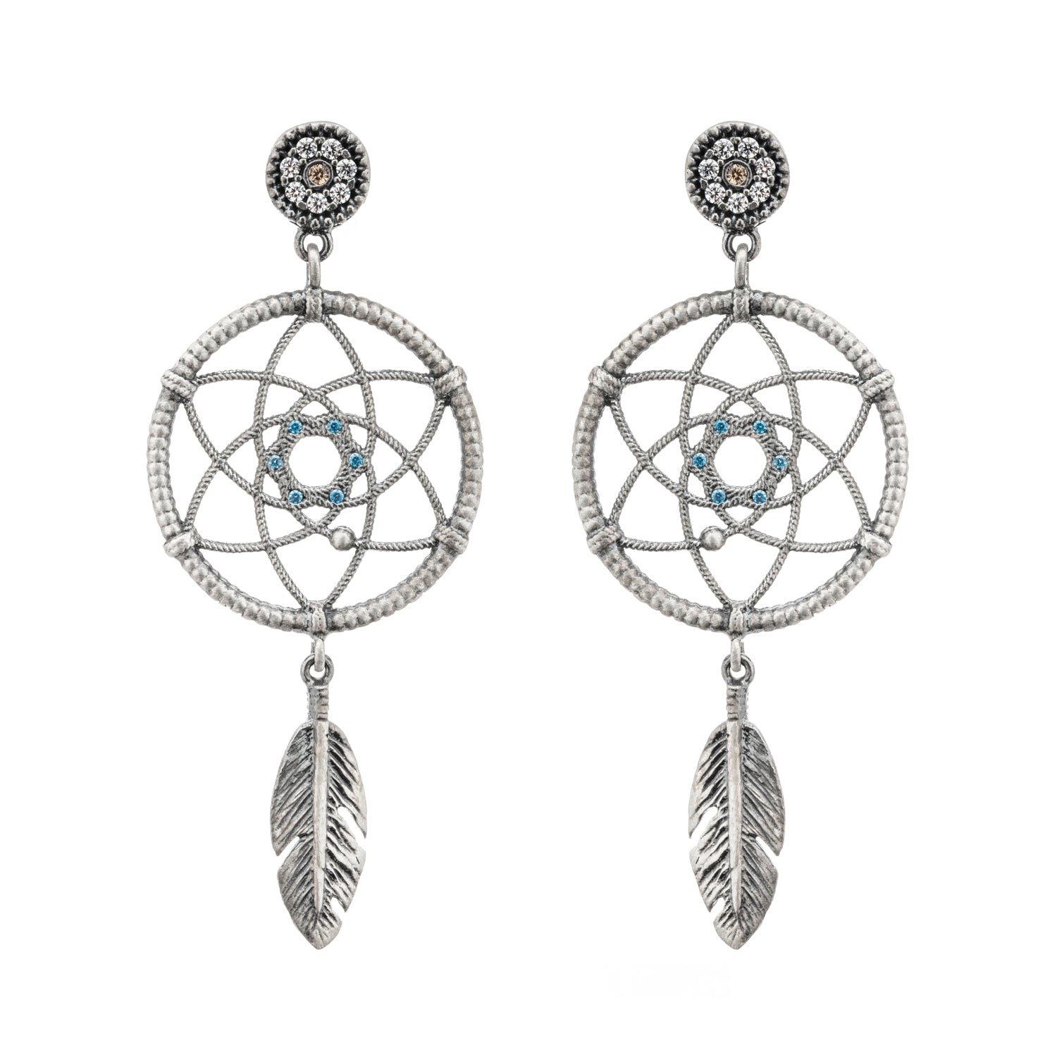 Pendientes Plata Atrapasueños