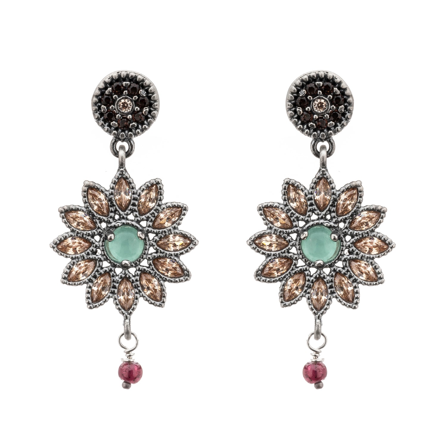 Pendientes Plata Navette