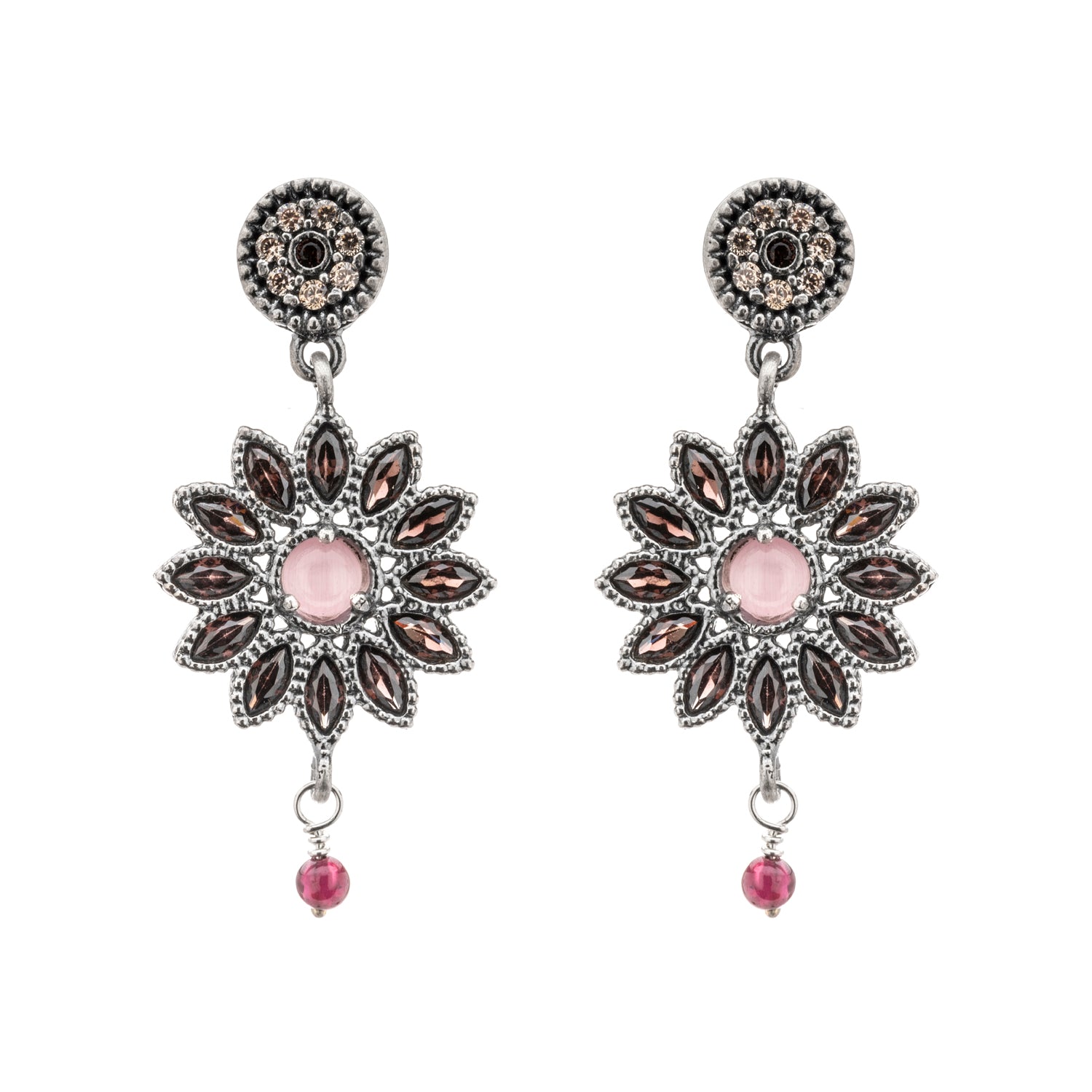 Pendientes Plata Navette