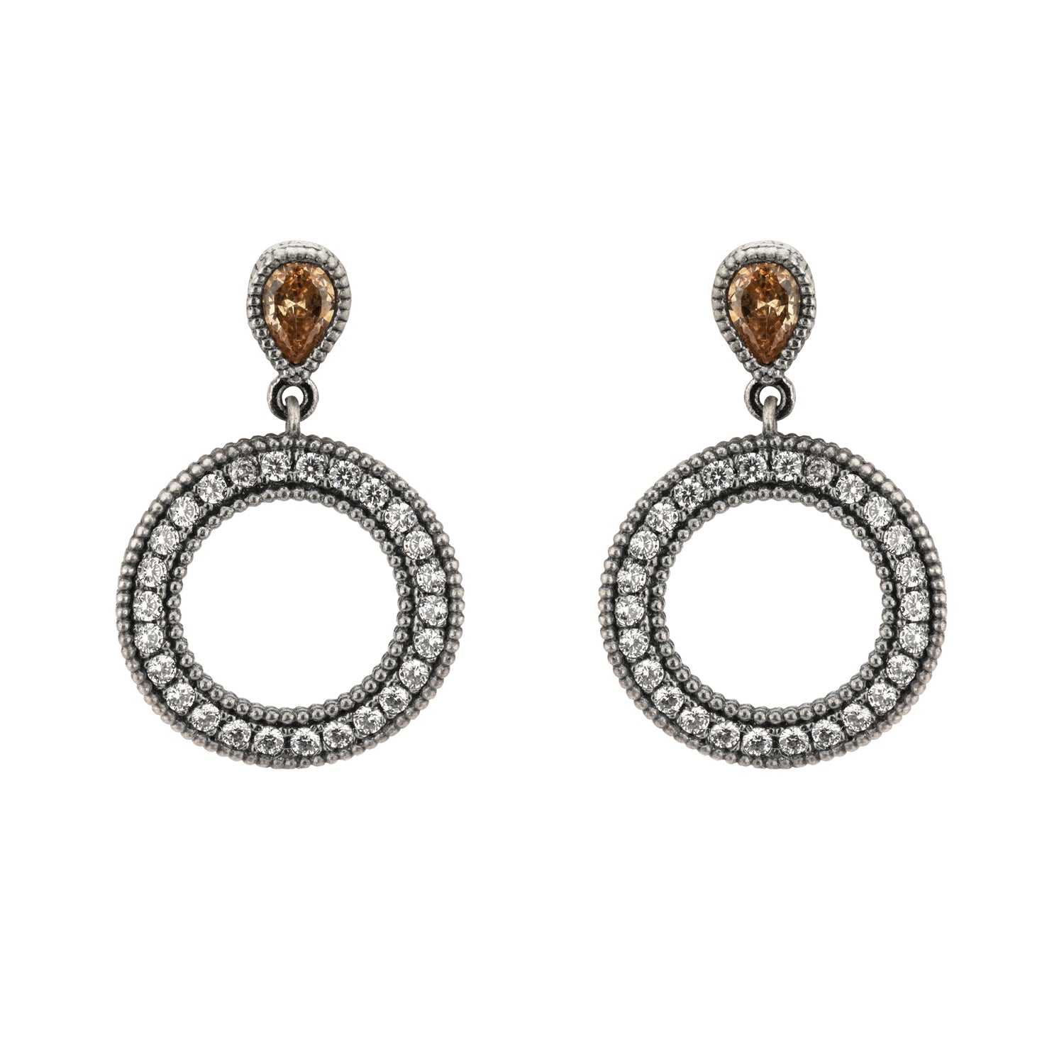 Pendientes Plata Aro Ondulado