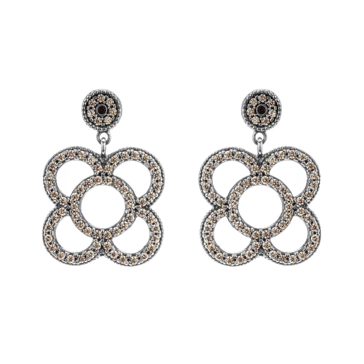 Pendientes Plata Panot Grande