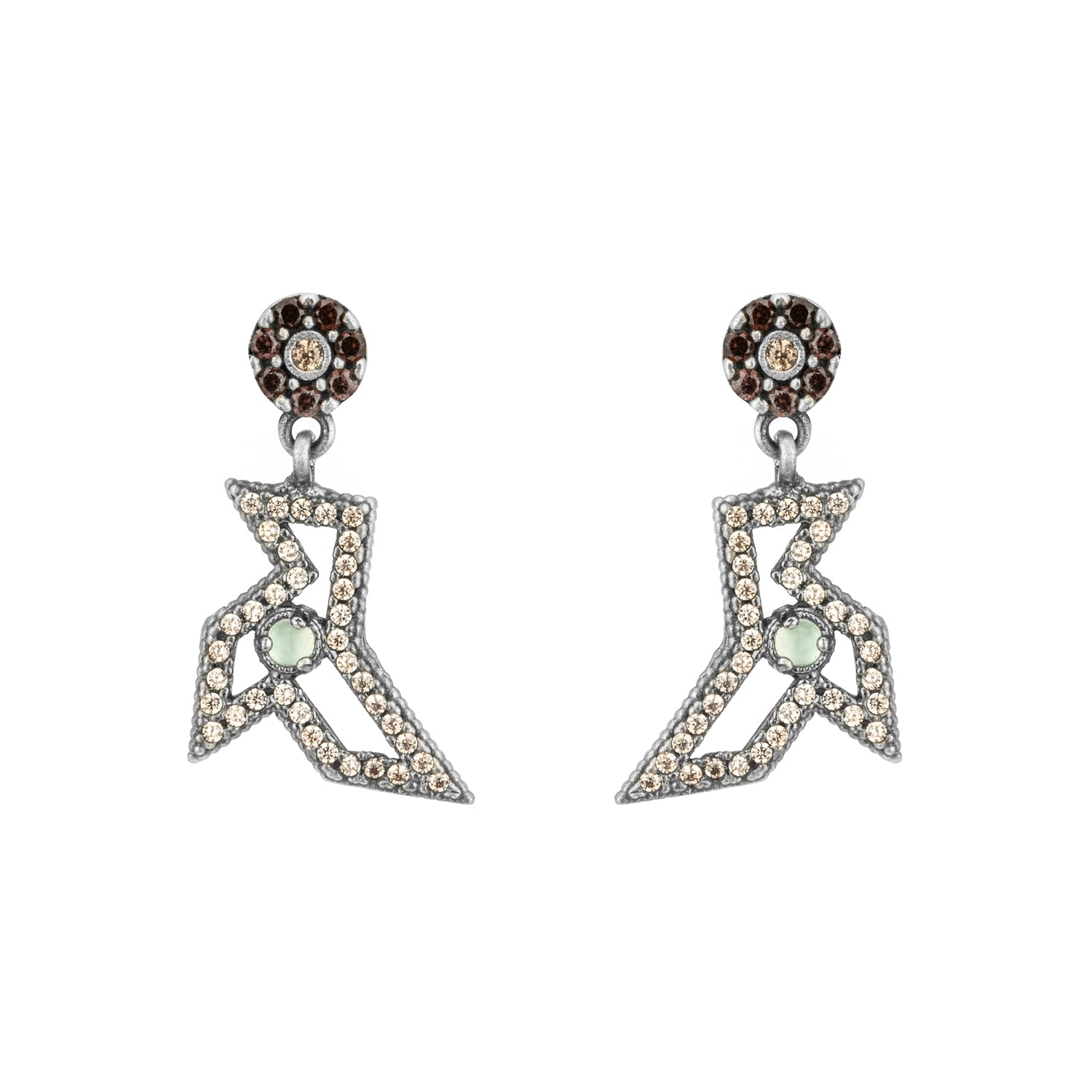 Pendientes Plata Pajarita