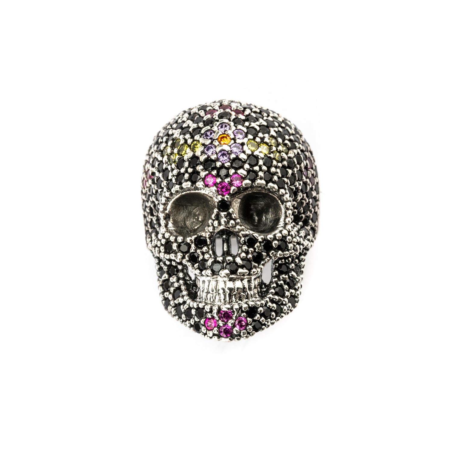 Anillo plata calavera