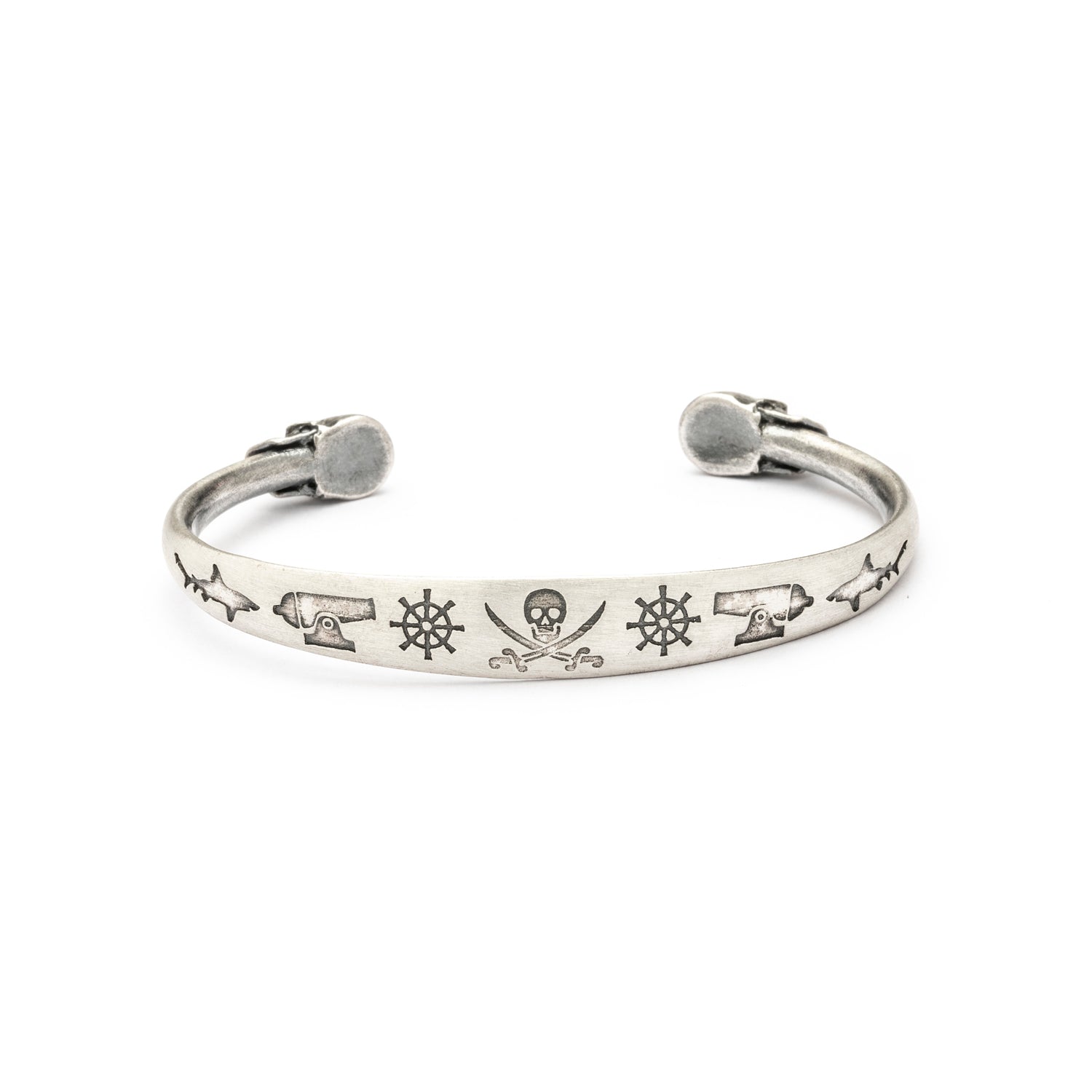 Pulsera esclava dibujos calaveras