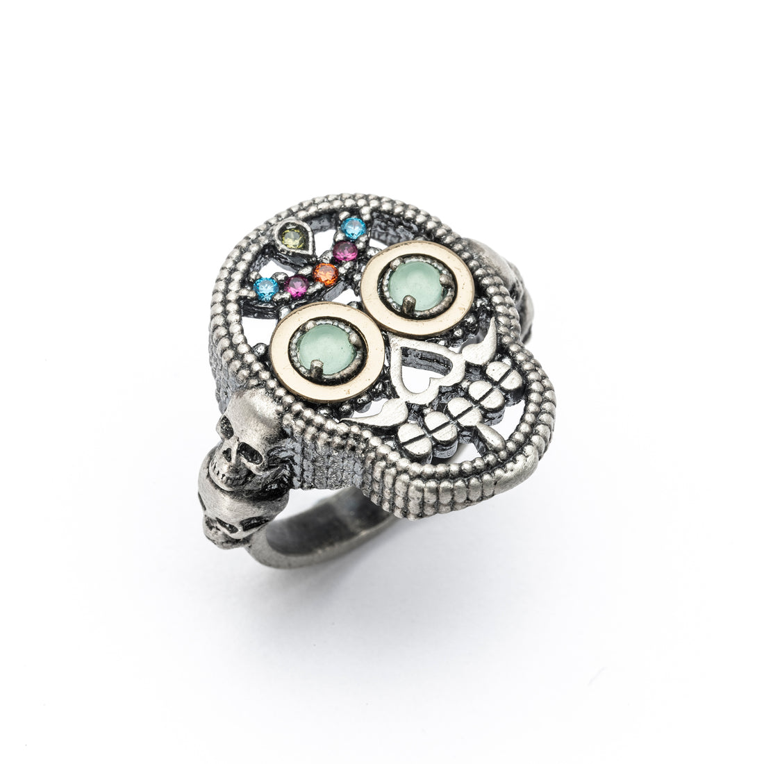 Anillo Calavera Plata