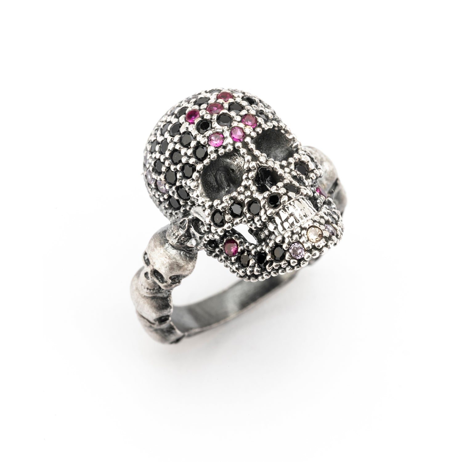 Anillo Calavera Plata