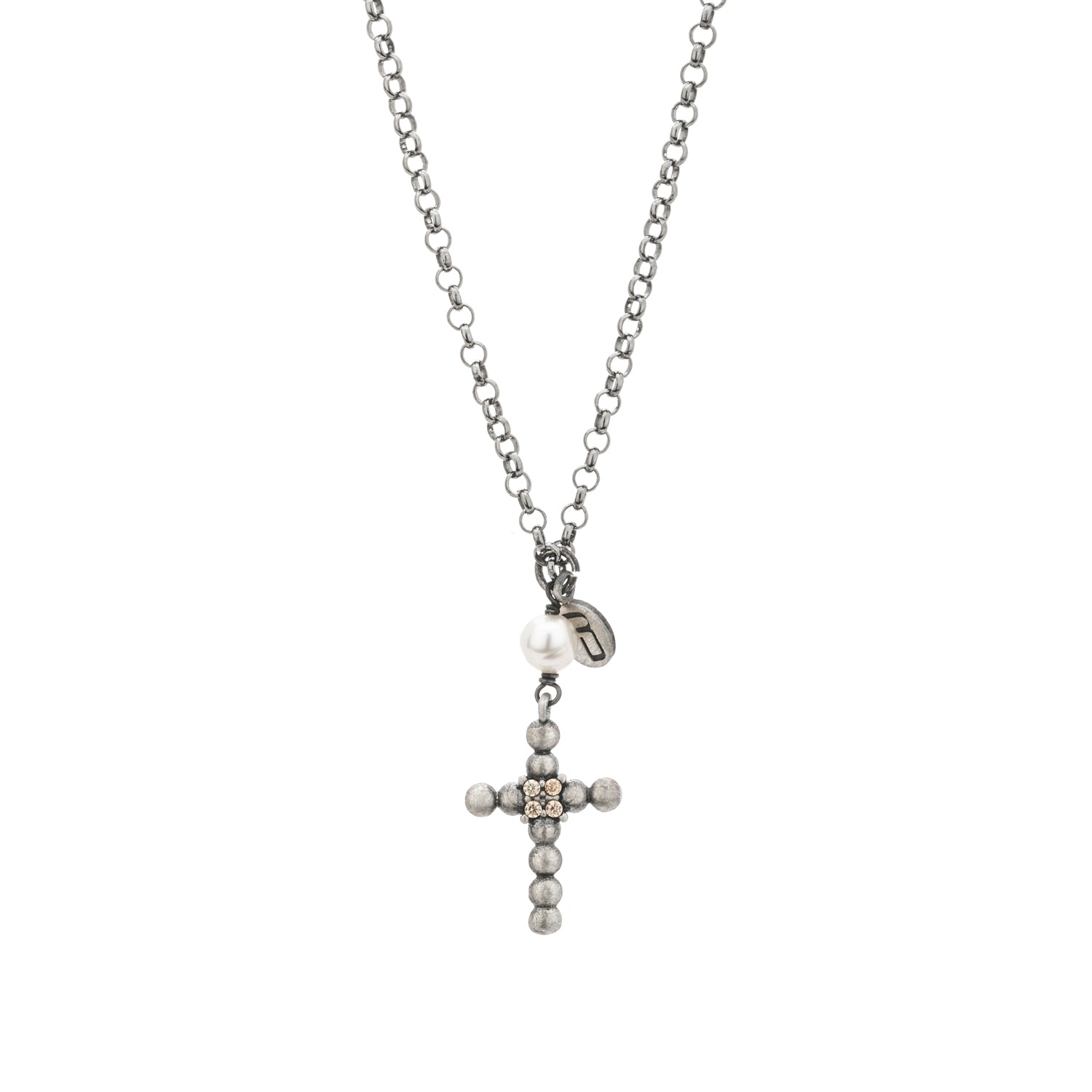 Colgante Plata Cruz